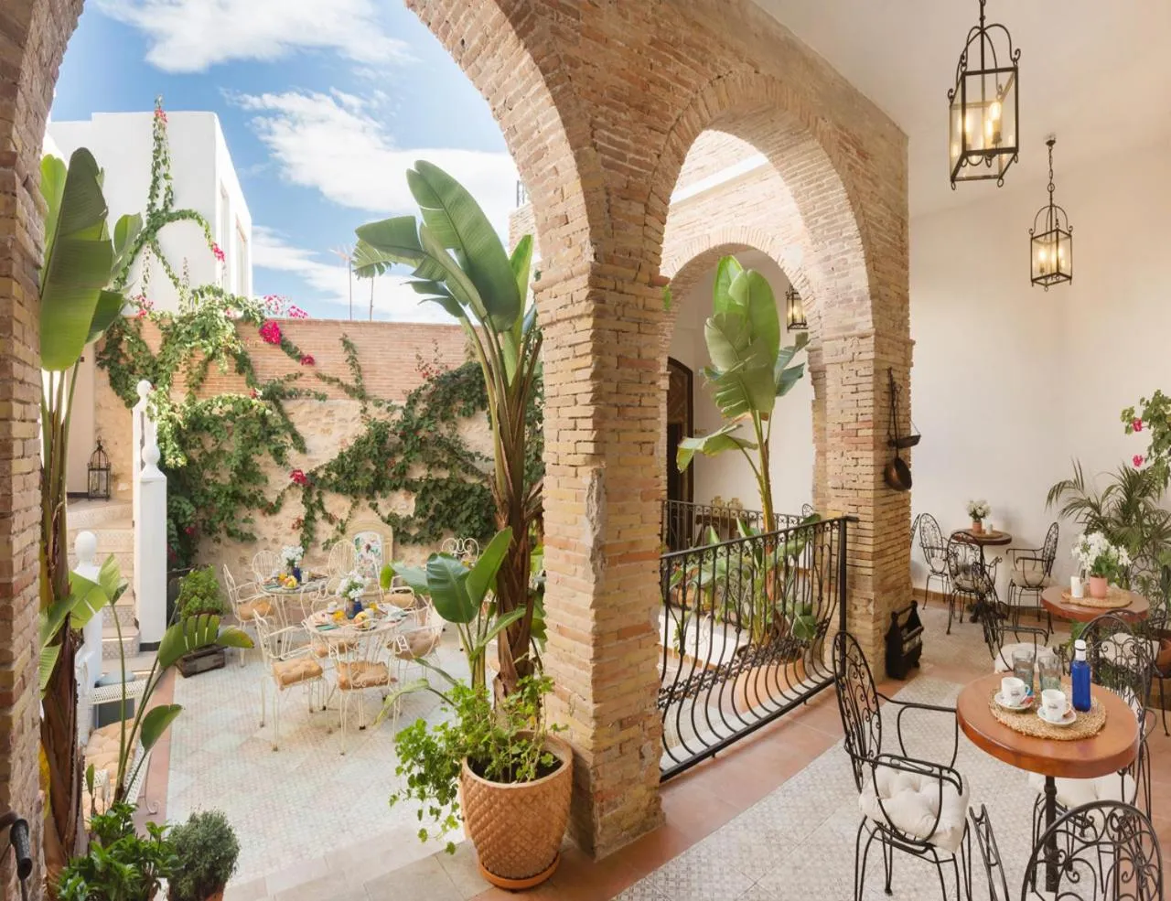 Patio in Art Boutique La Casona de las Flores