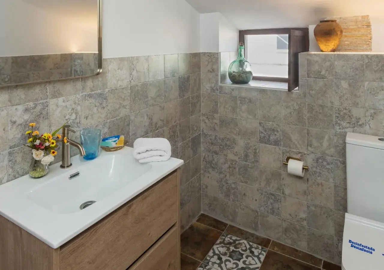 Bathroom in Art Boutique La Casona de las Flores Bathroom in Art Boutique La Casona de las Flores