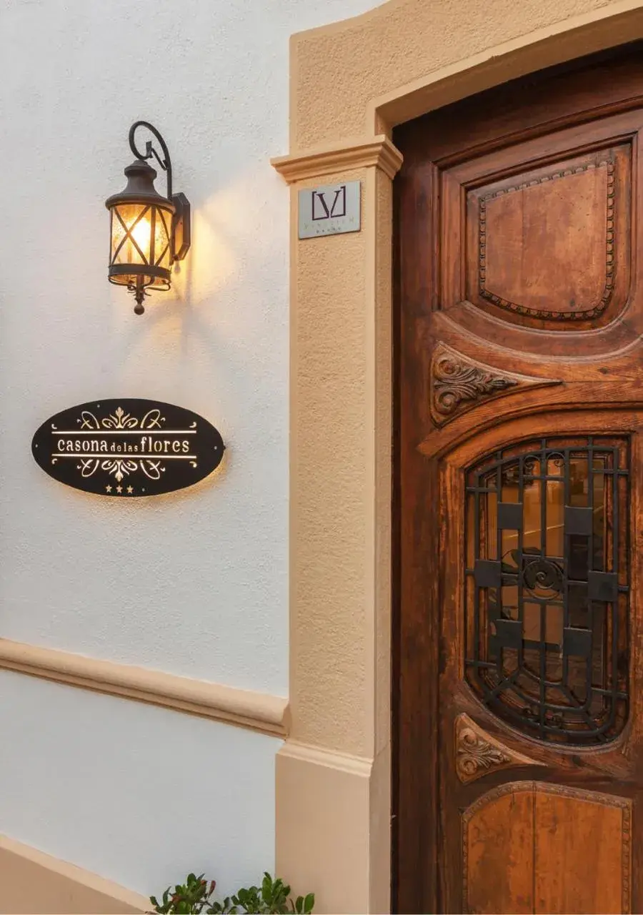 Property building in Art Boutique La Casona de las Flores Property building in Art Boutique La Casona de las Flores