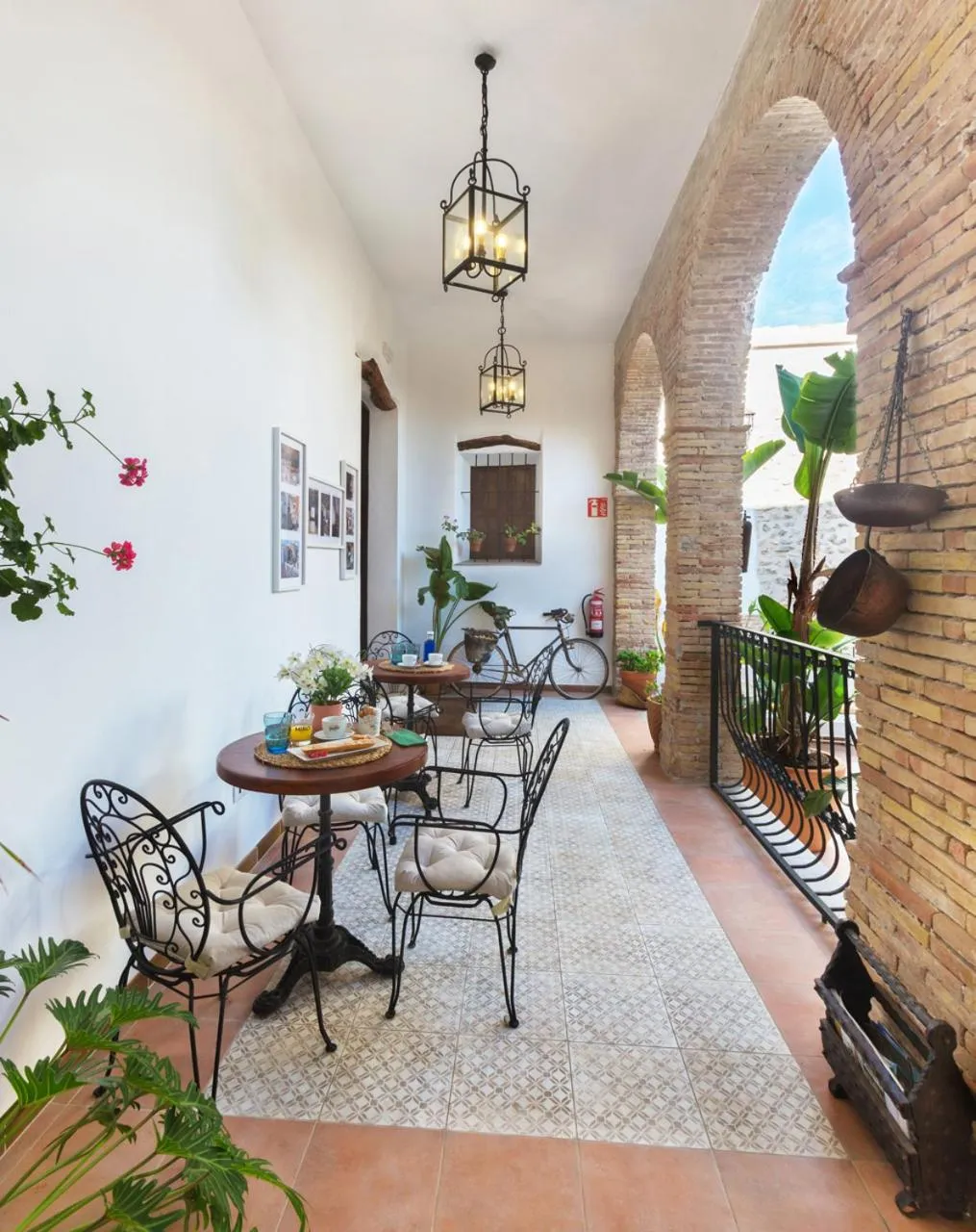 Patio in Art Boutique La Casona de las Flores