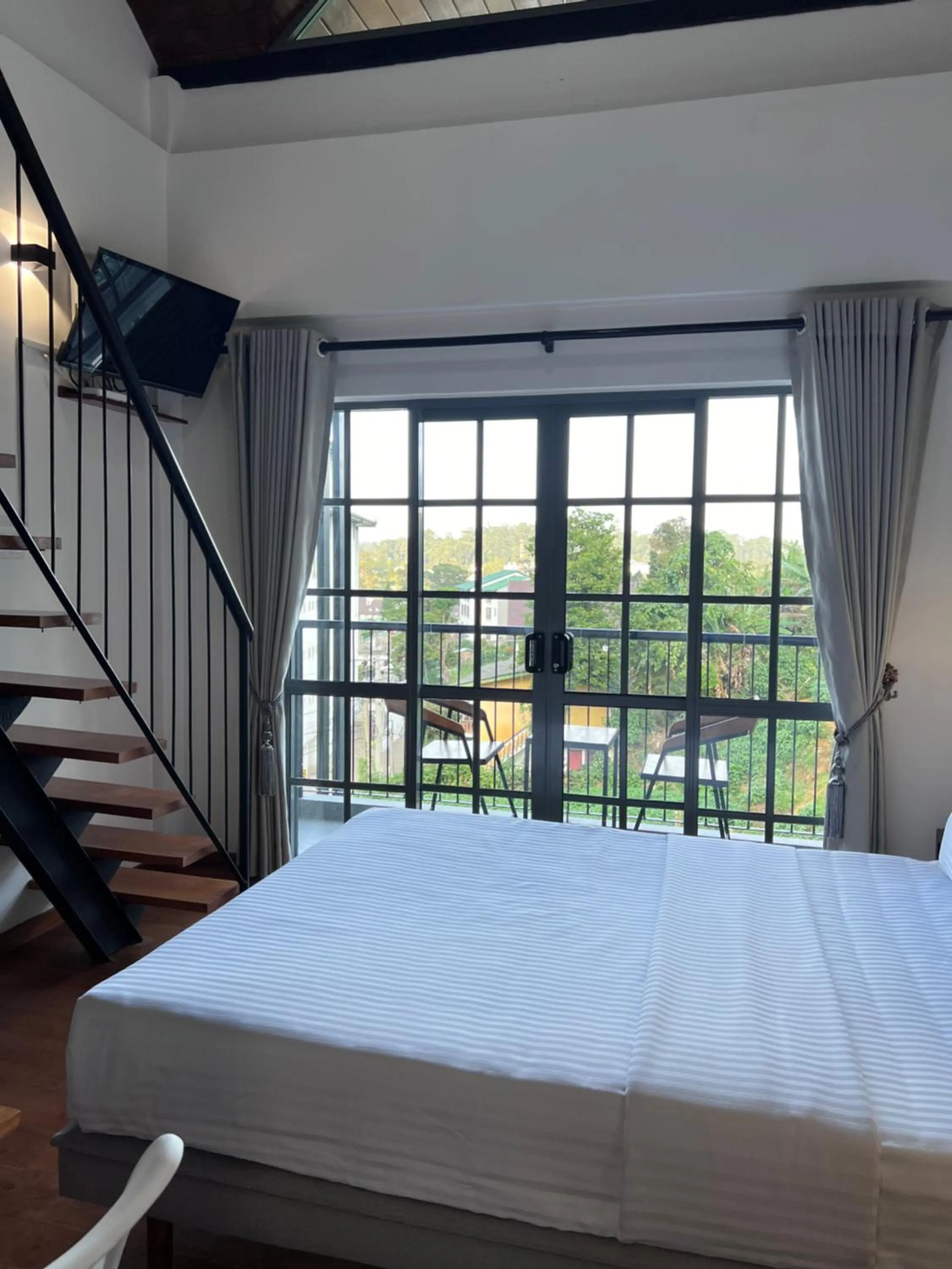 View (from property/room), Bed in 88th Nuwara Eliya