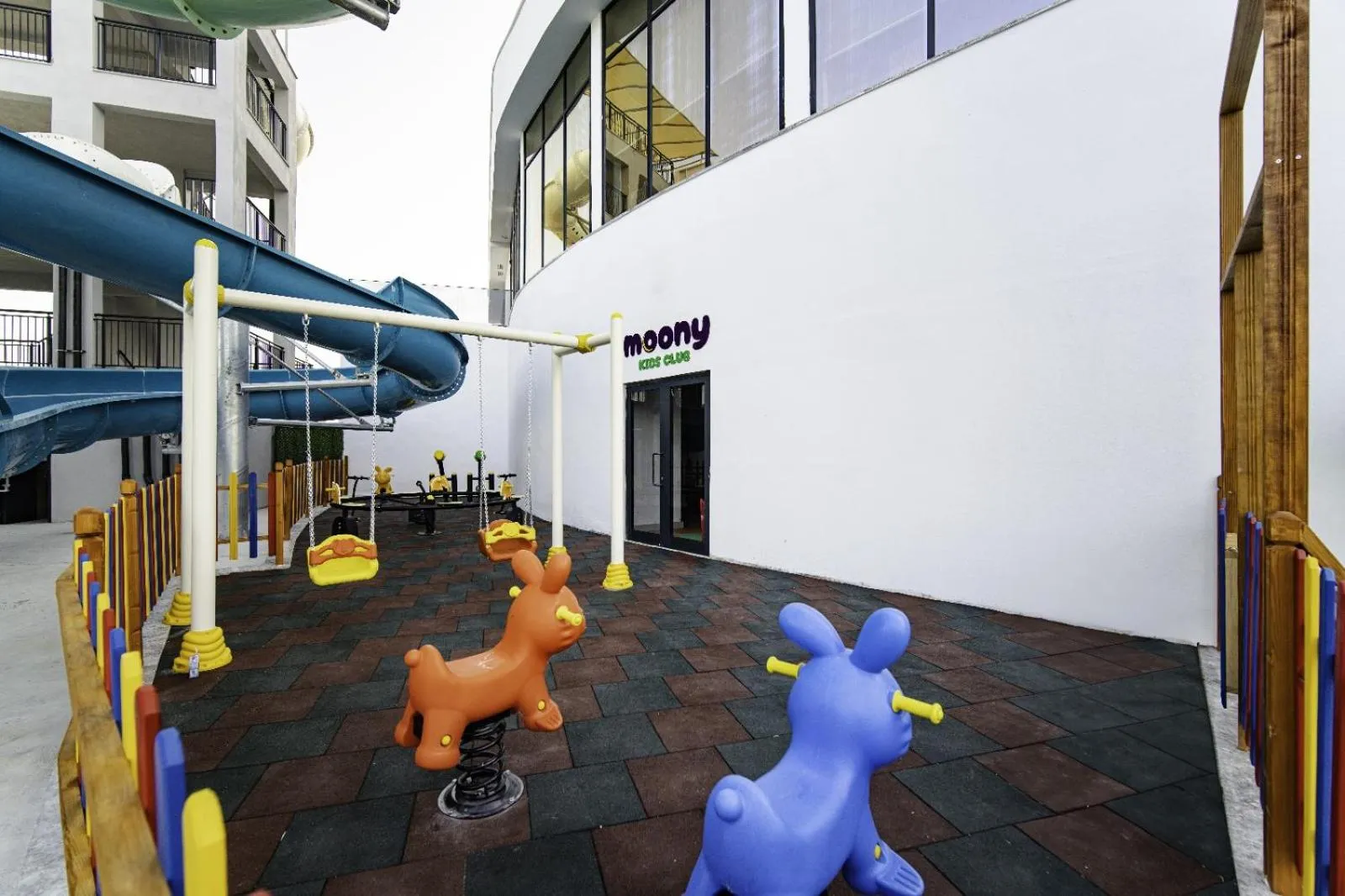 Children play ground in SIDE MOON PALACE