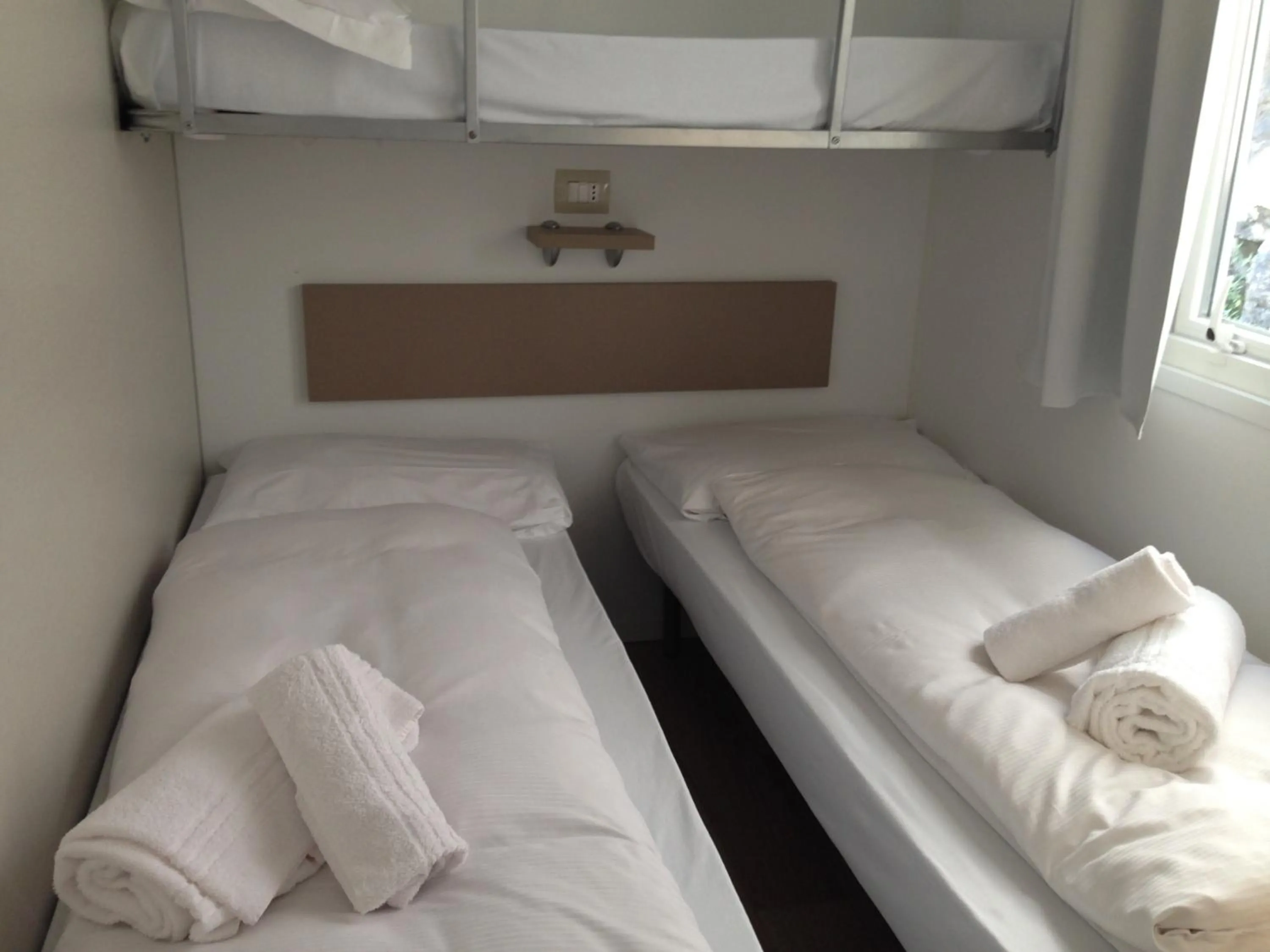 Bed in Camping Denis