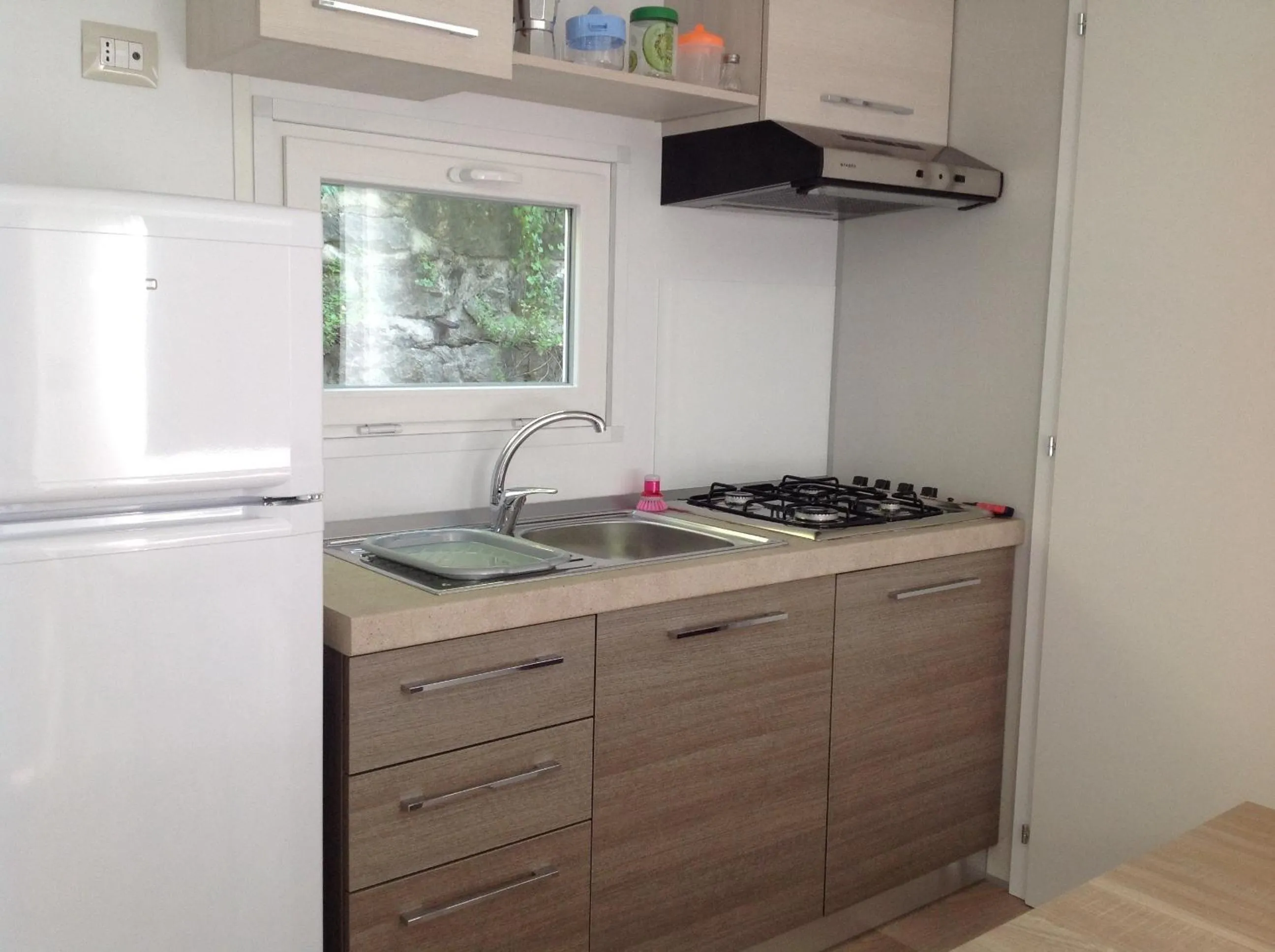 Kitchen or kitchenette in Camping Denis