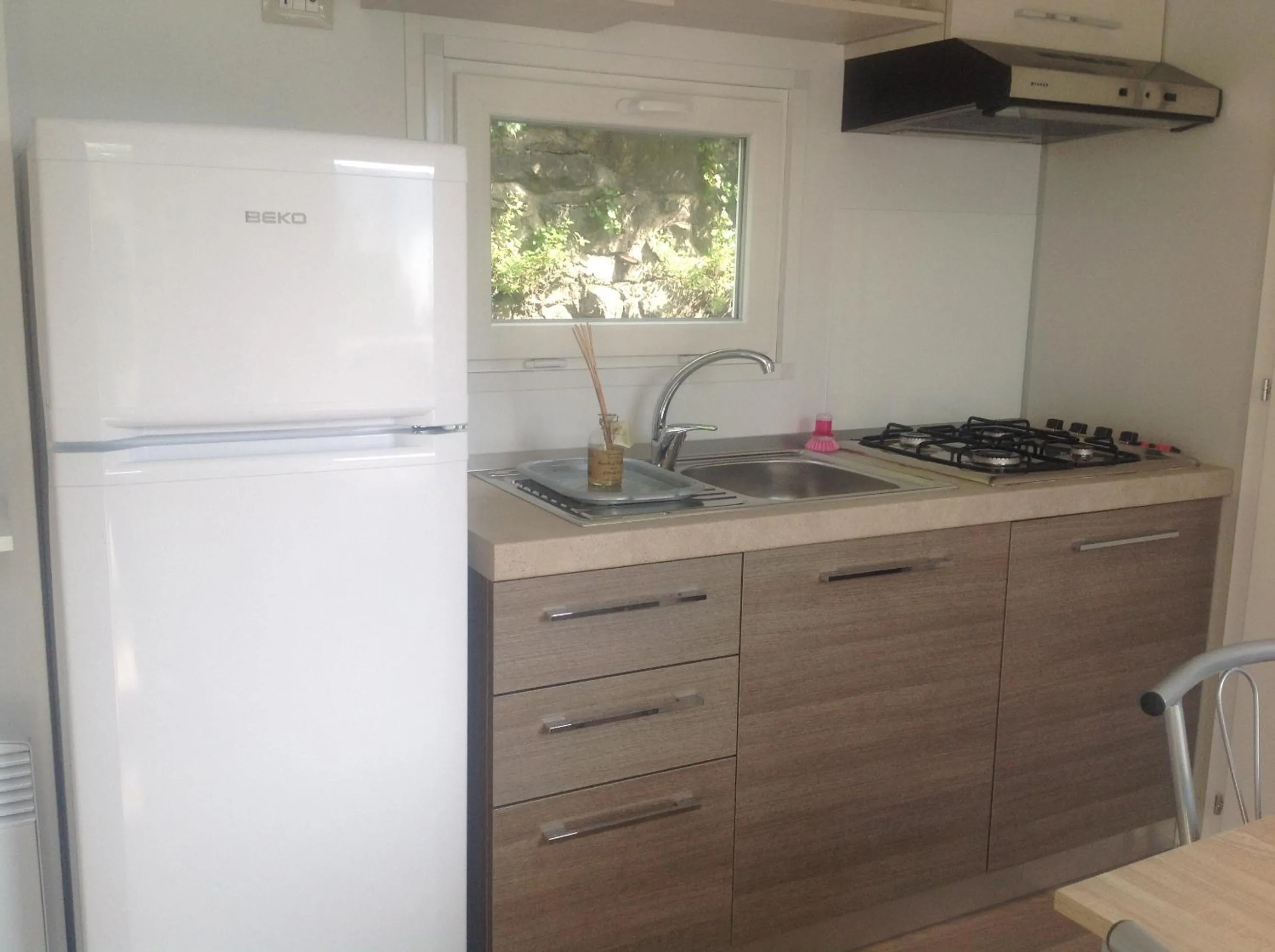 Kitchen or kitchenette in Camping Denis