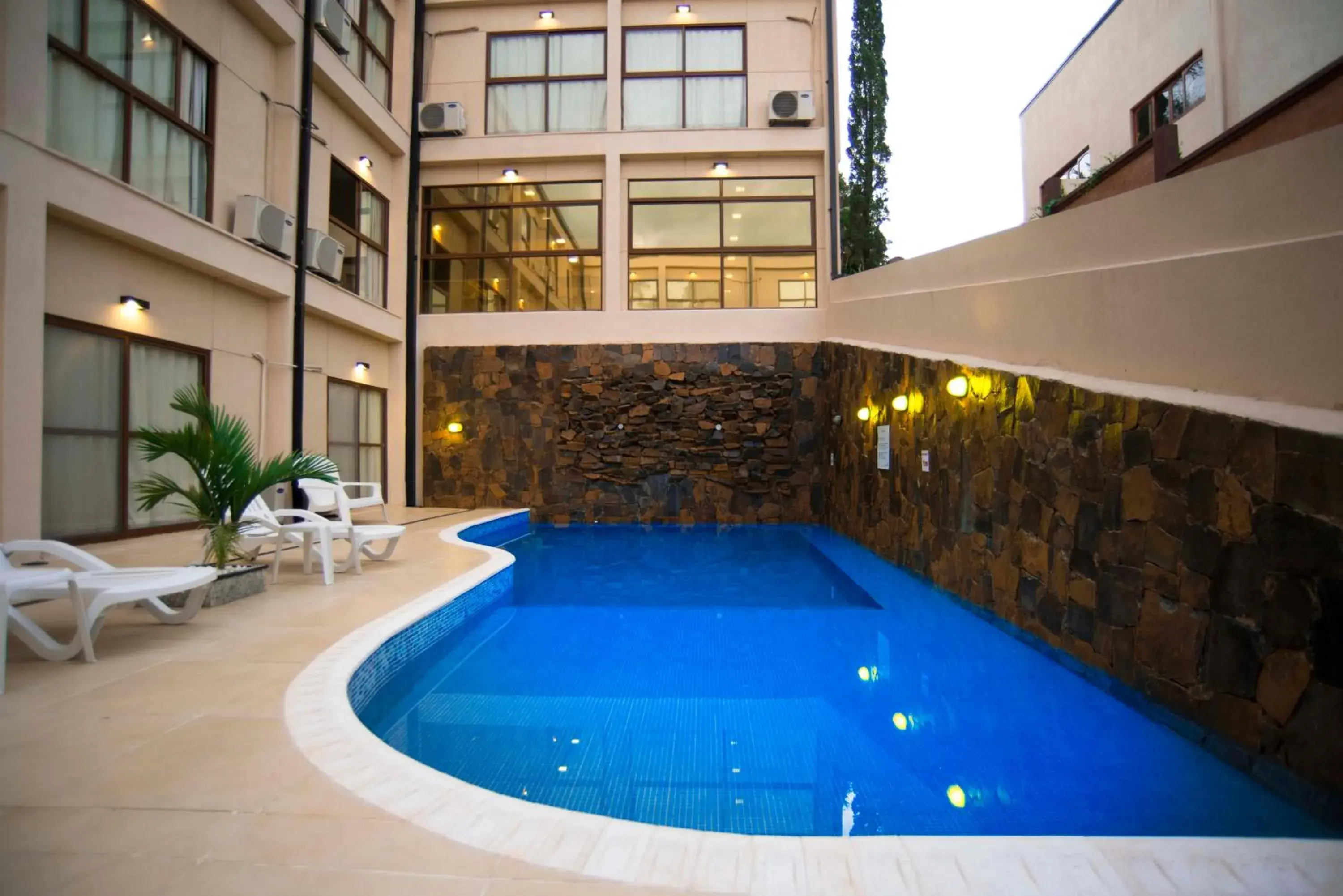 Swimming pool in ARAMI HOTEL & LODGE Swimming pool in ARAMI HOTEL & LODGE