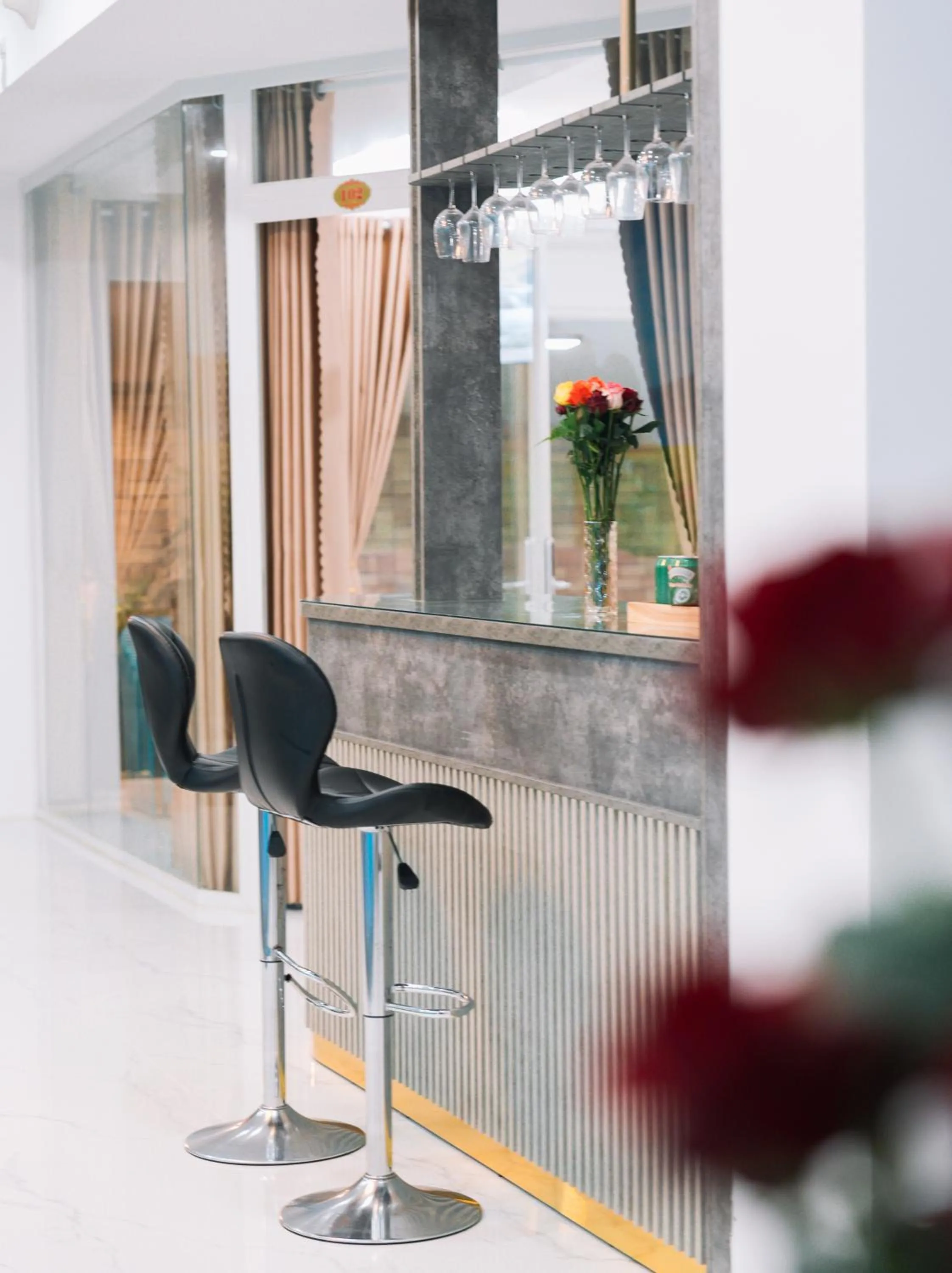 Lounge or bar in Quy Tai Premium Hotel