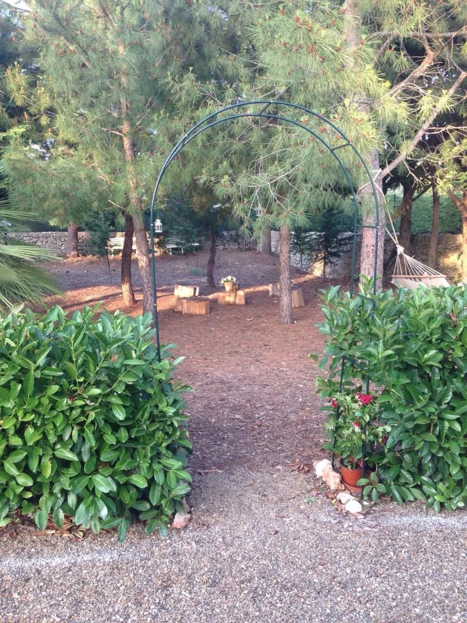 Garden in La Dimora Gigante