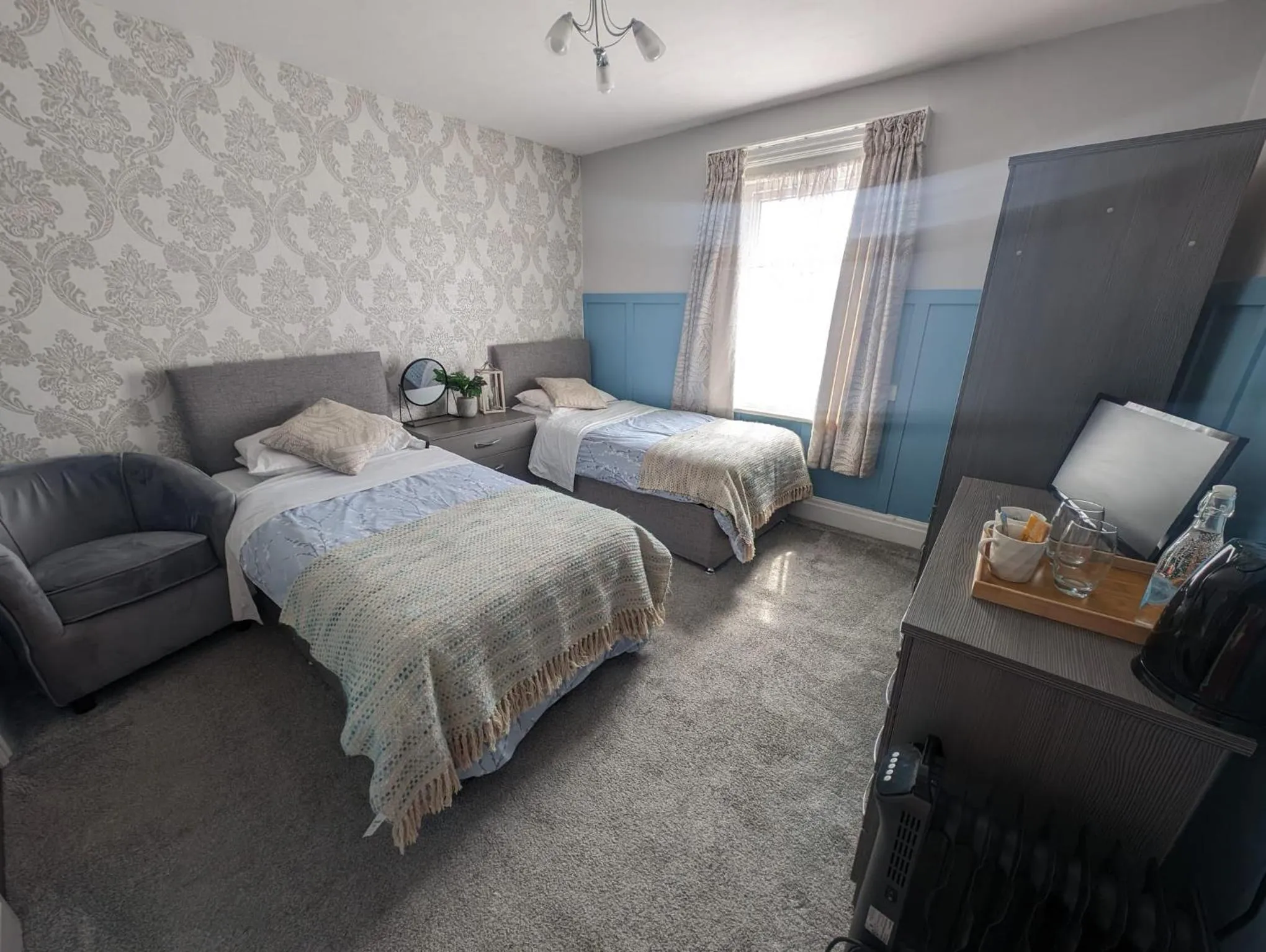 Bedroom, Bed in Hesketh Hotel