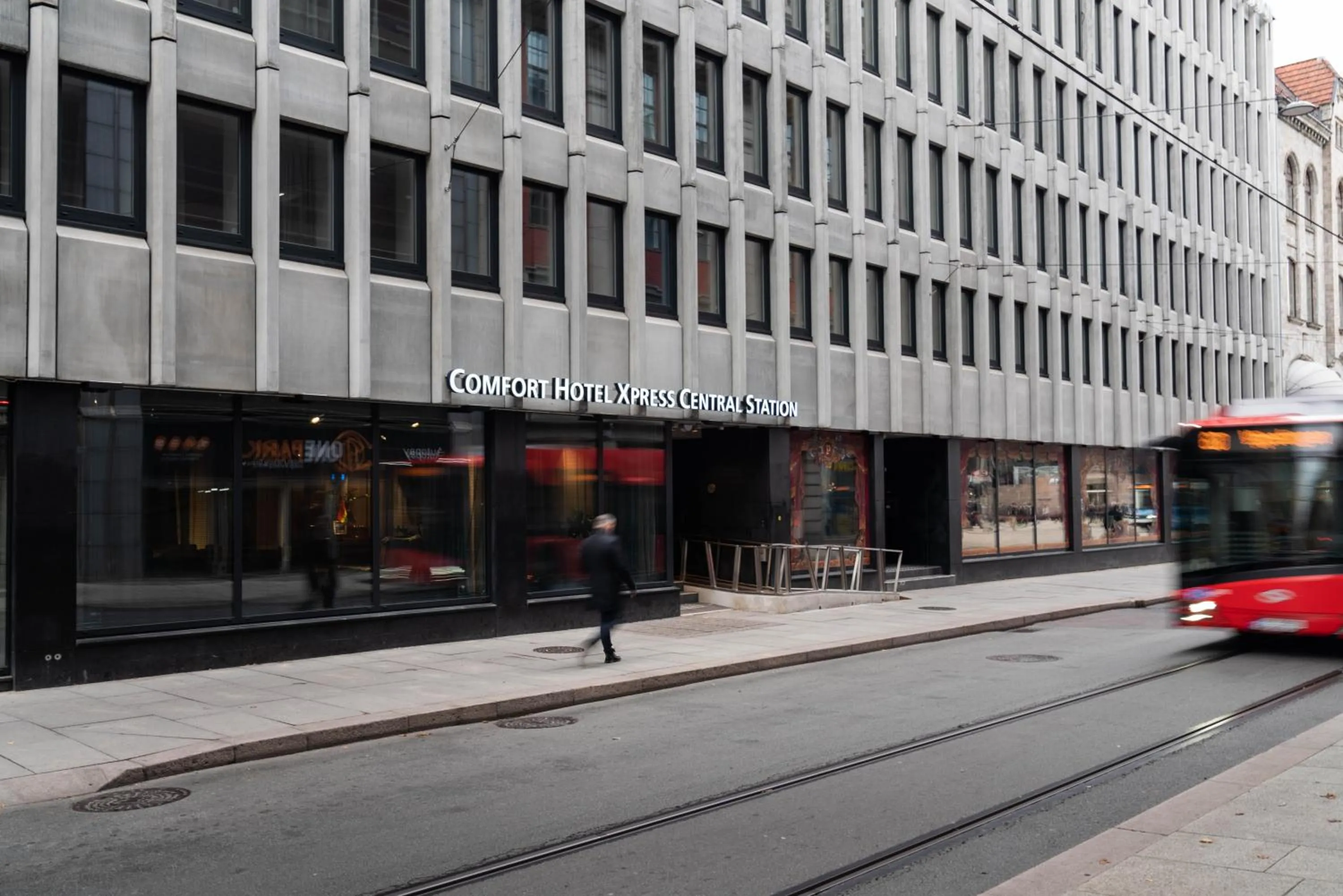 Facade/entrance in Comfort Hotel Xpress Central Station