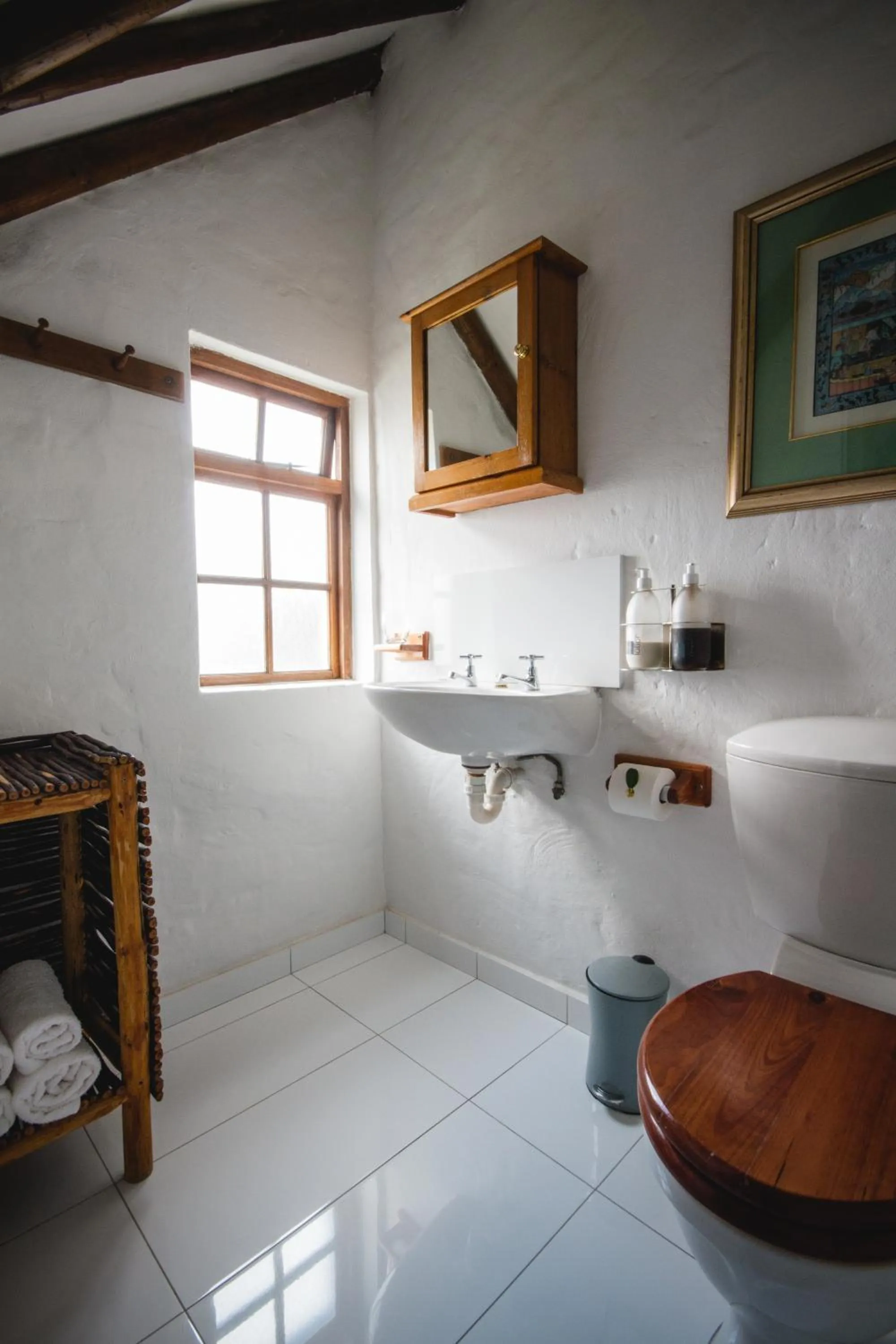 Shower in Cypress Cottage Guest House