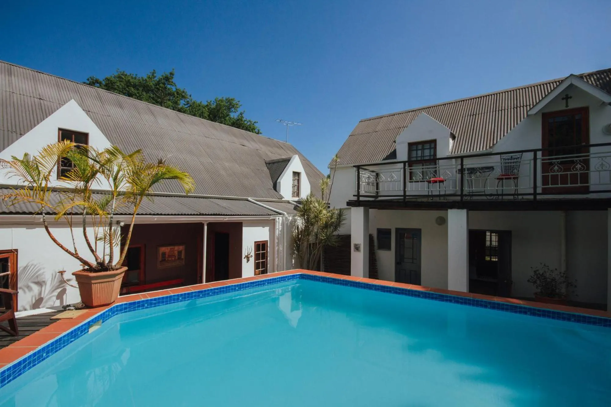 Patio in Cypress Cottage Guest House