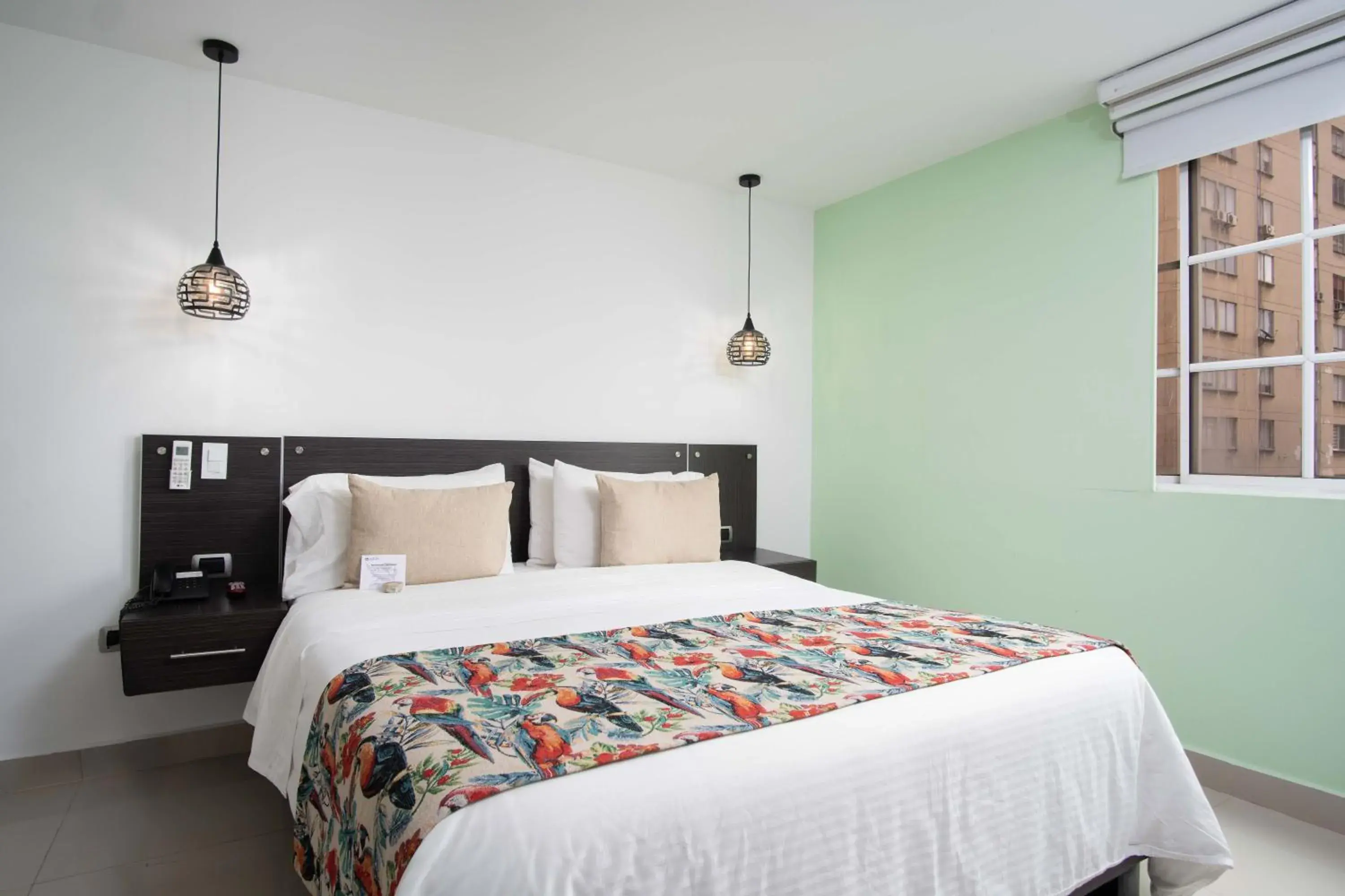 Bed in Azor Hotel Cali Versalles Bed in Azor Hotel Cali Versalles