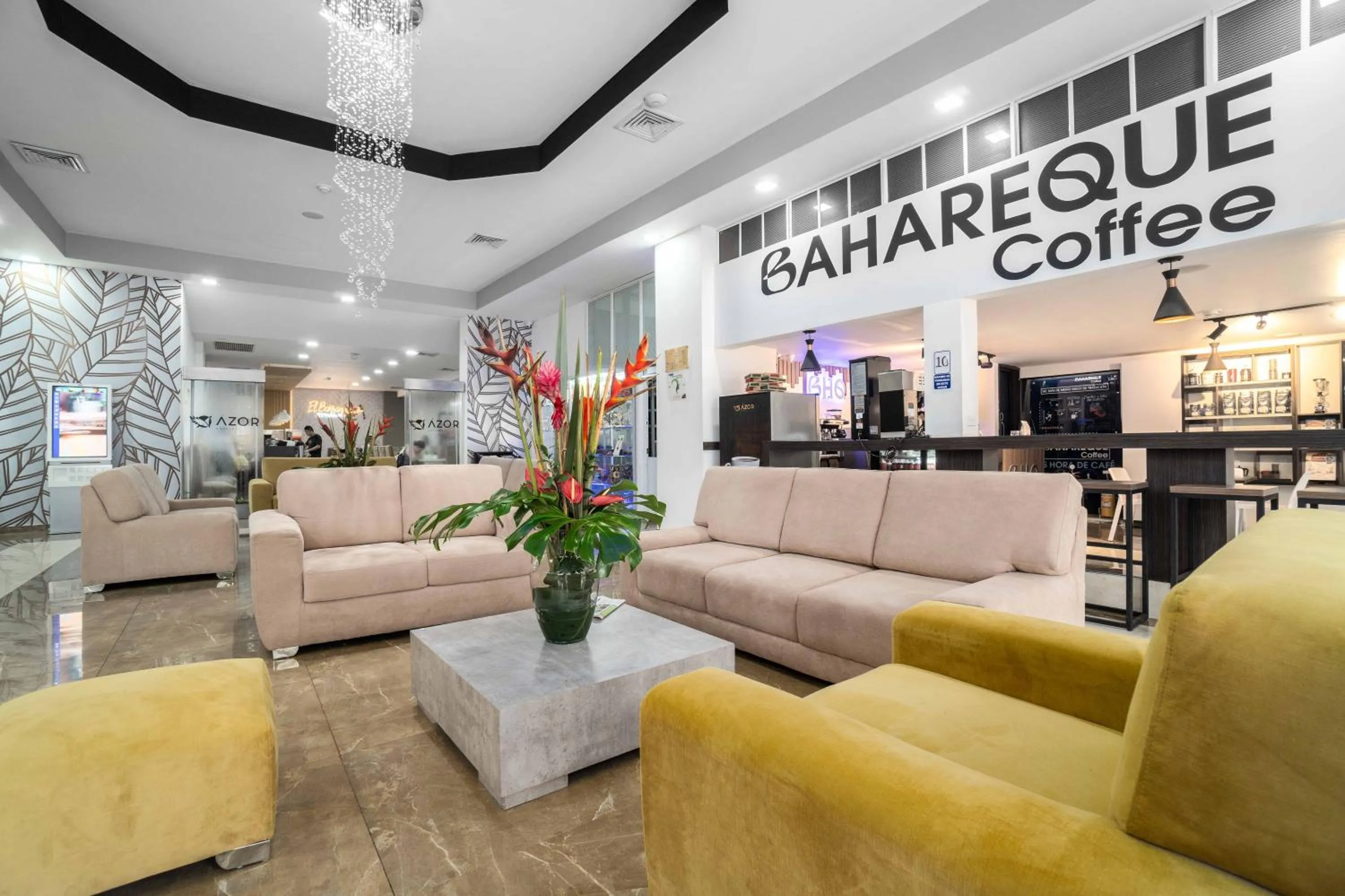 Living room in Azor Hotel Cali Versalles