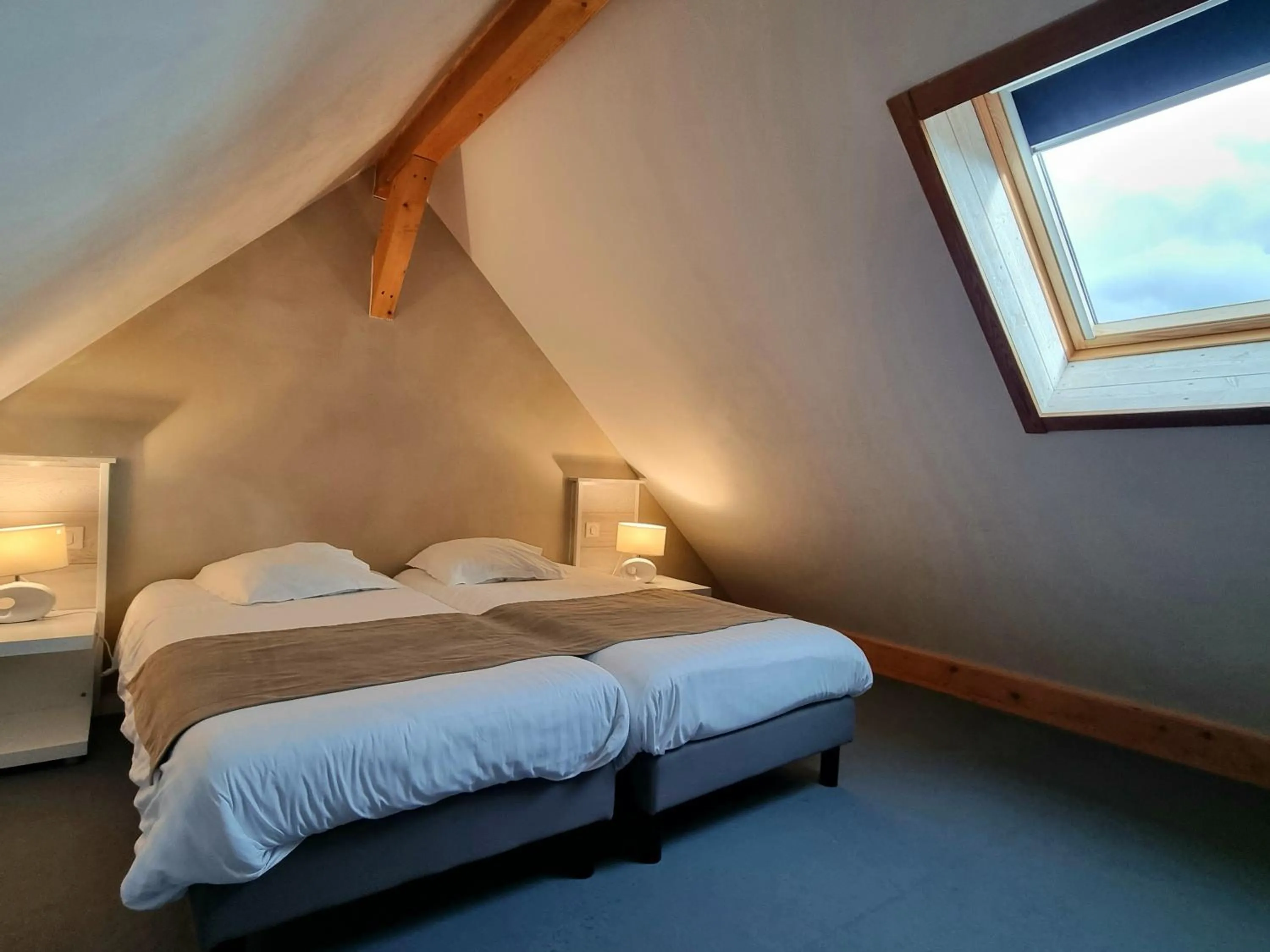 Bed in Hôtel Le Dormeur