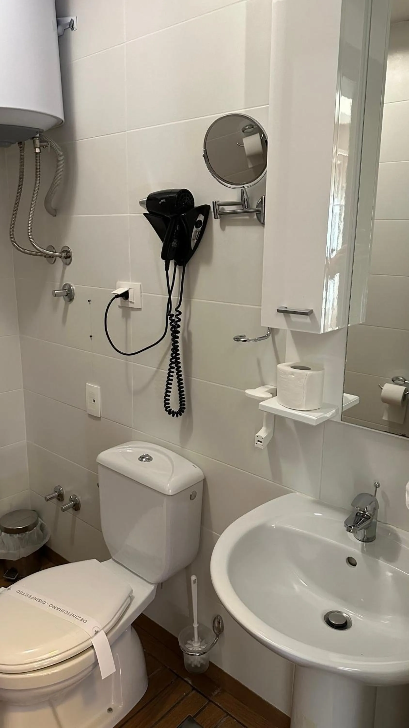 Bathroom in Hotel Monte Rosa