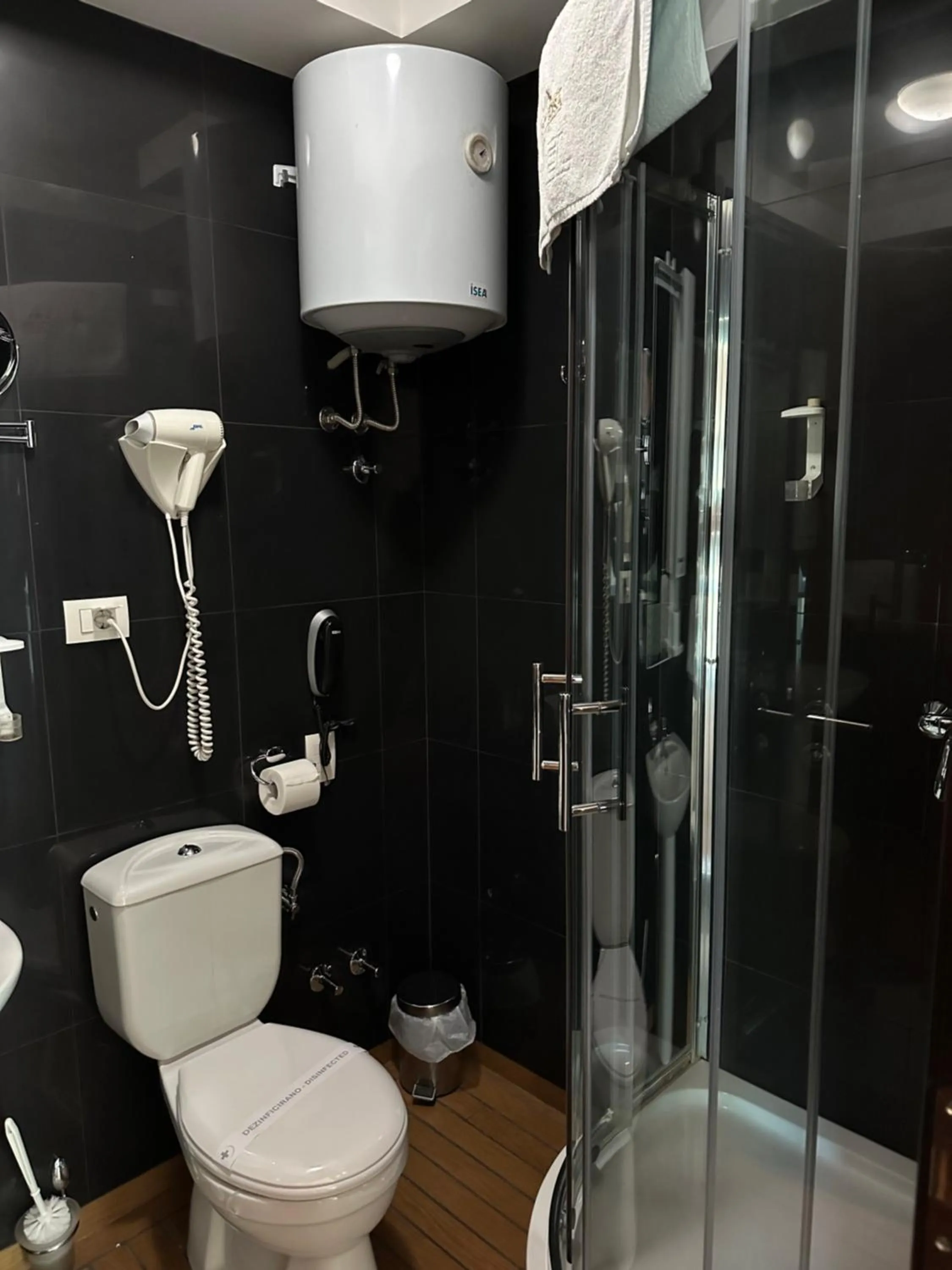 Bathroom in Hotel Monte Rosa