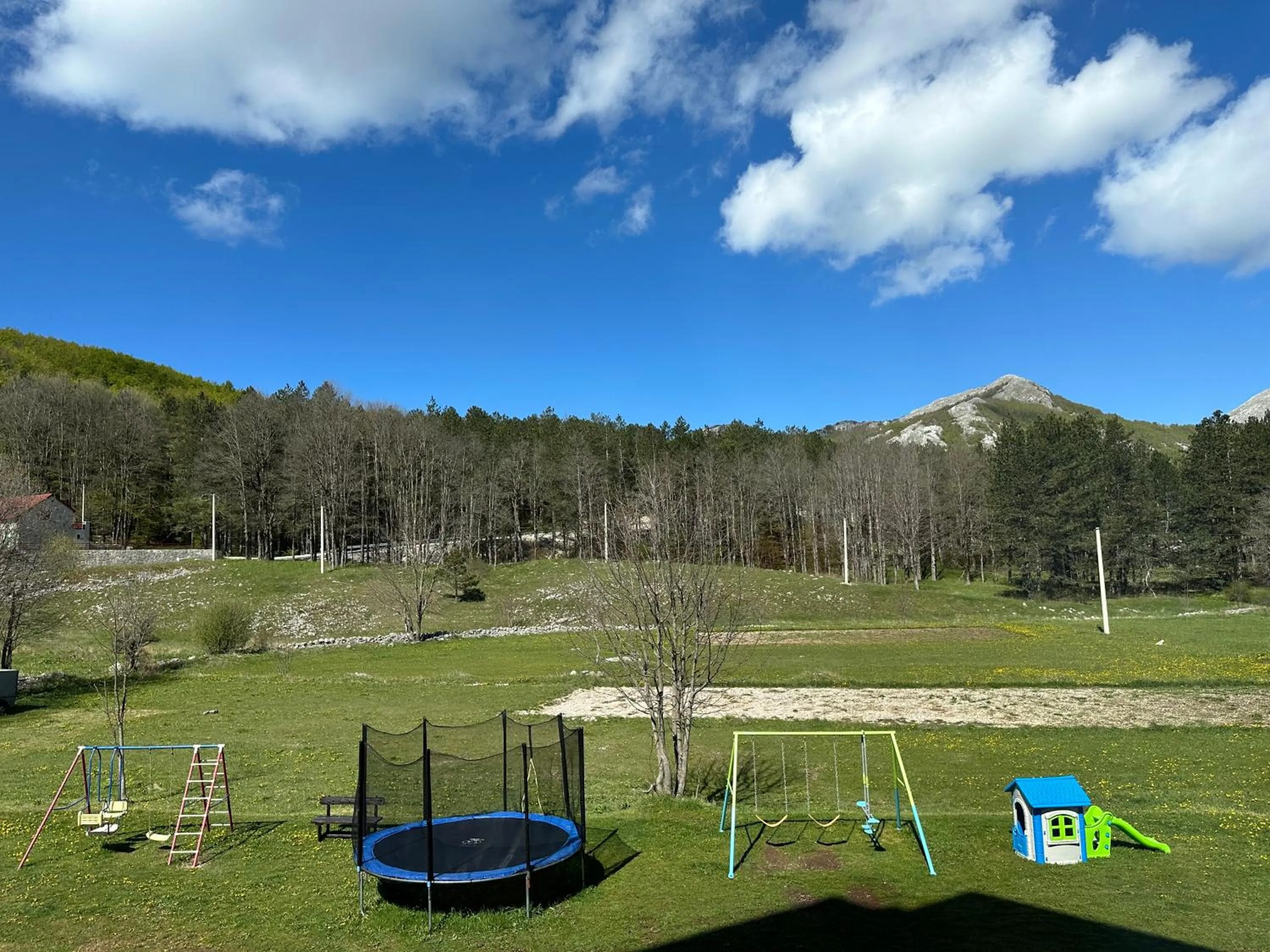 Children play ground in Hotel Monte Rosa