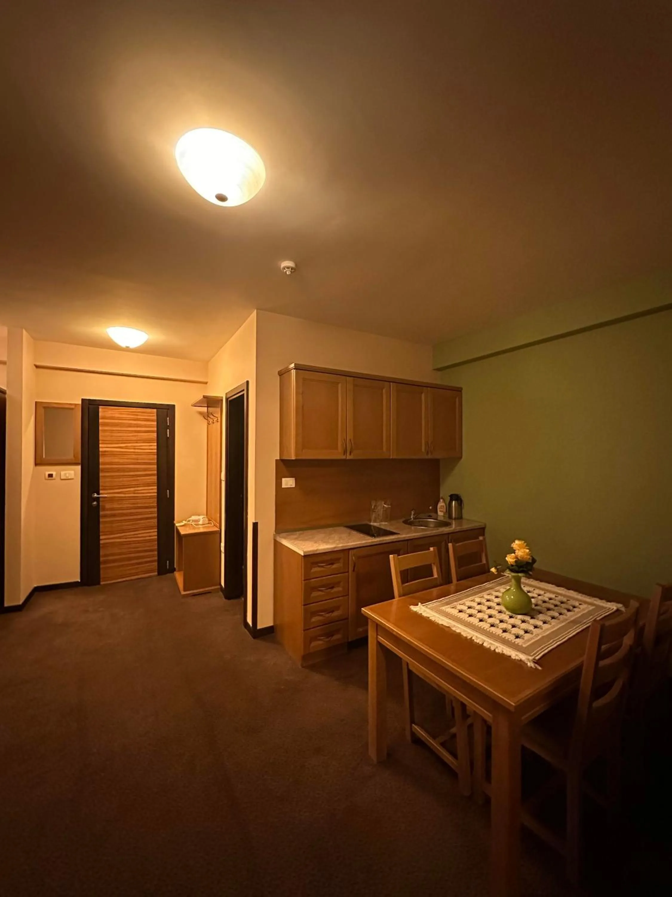 Kitchen or kitchenette in Hotel Monte Rosa