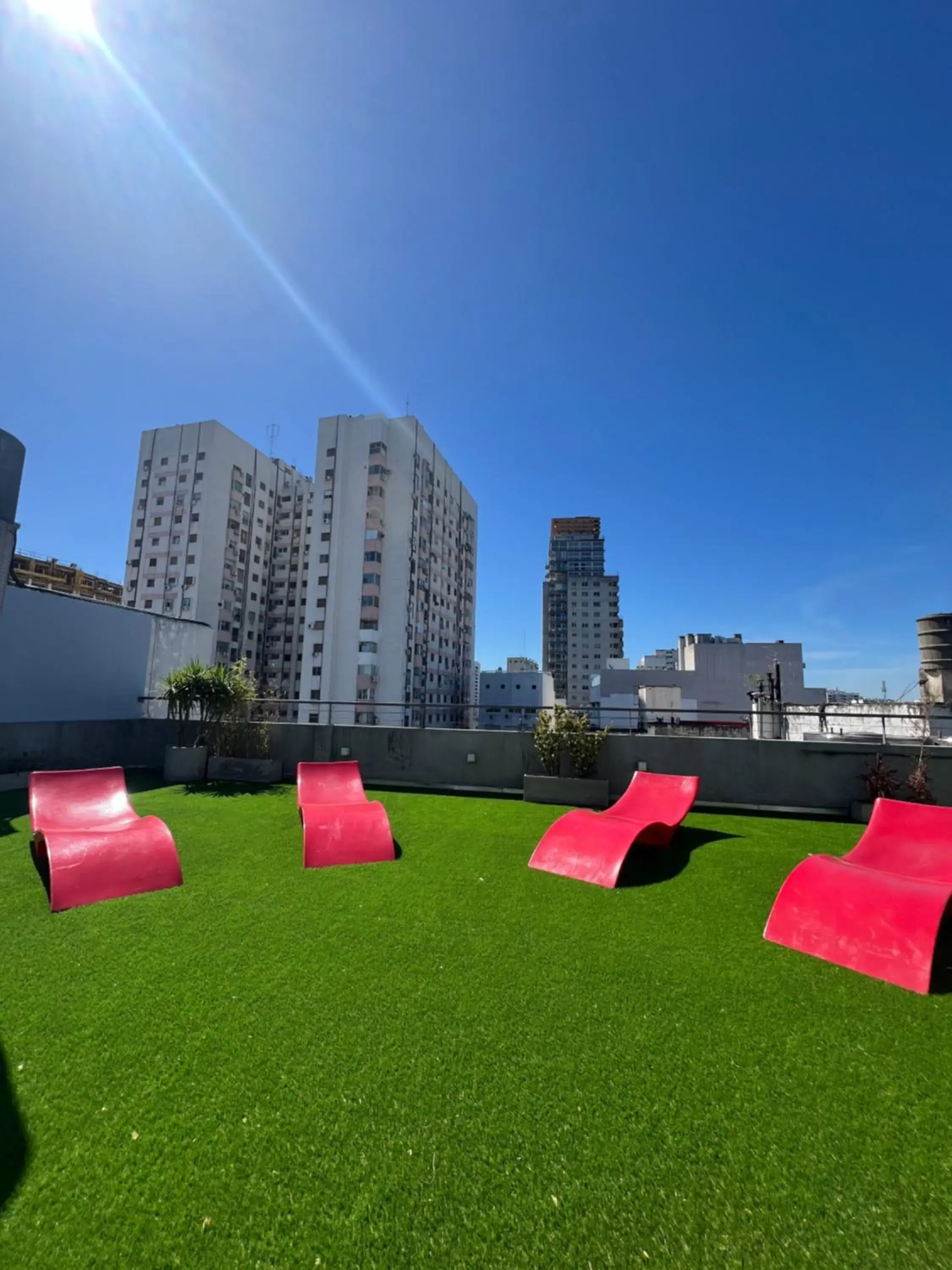 Garden view in Pleno Palermo Soho Garden view in Pleno Palermo Soho