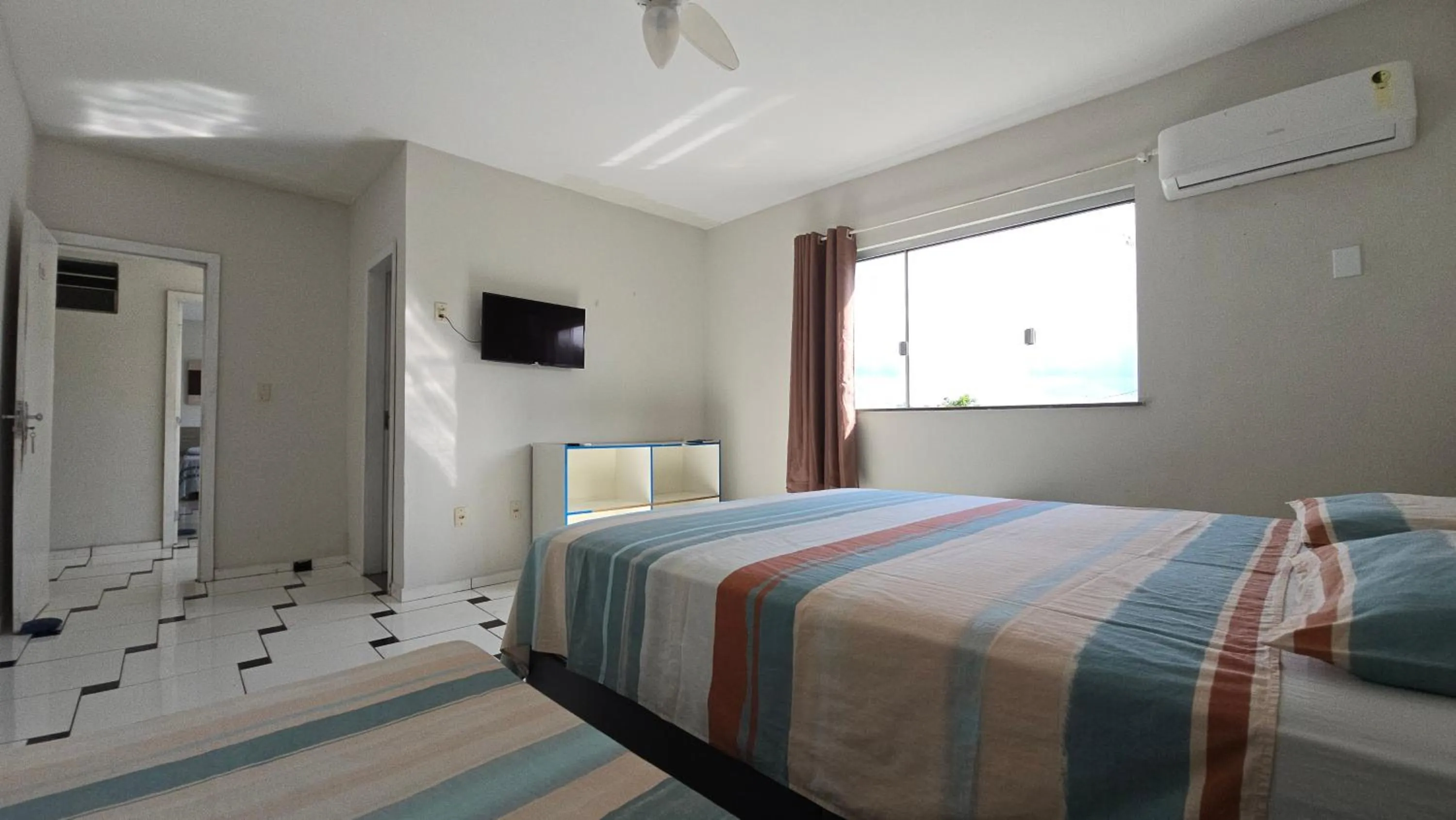 Bed in Hotel Pousada Positiva