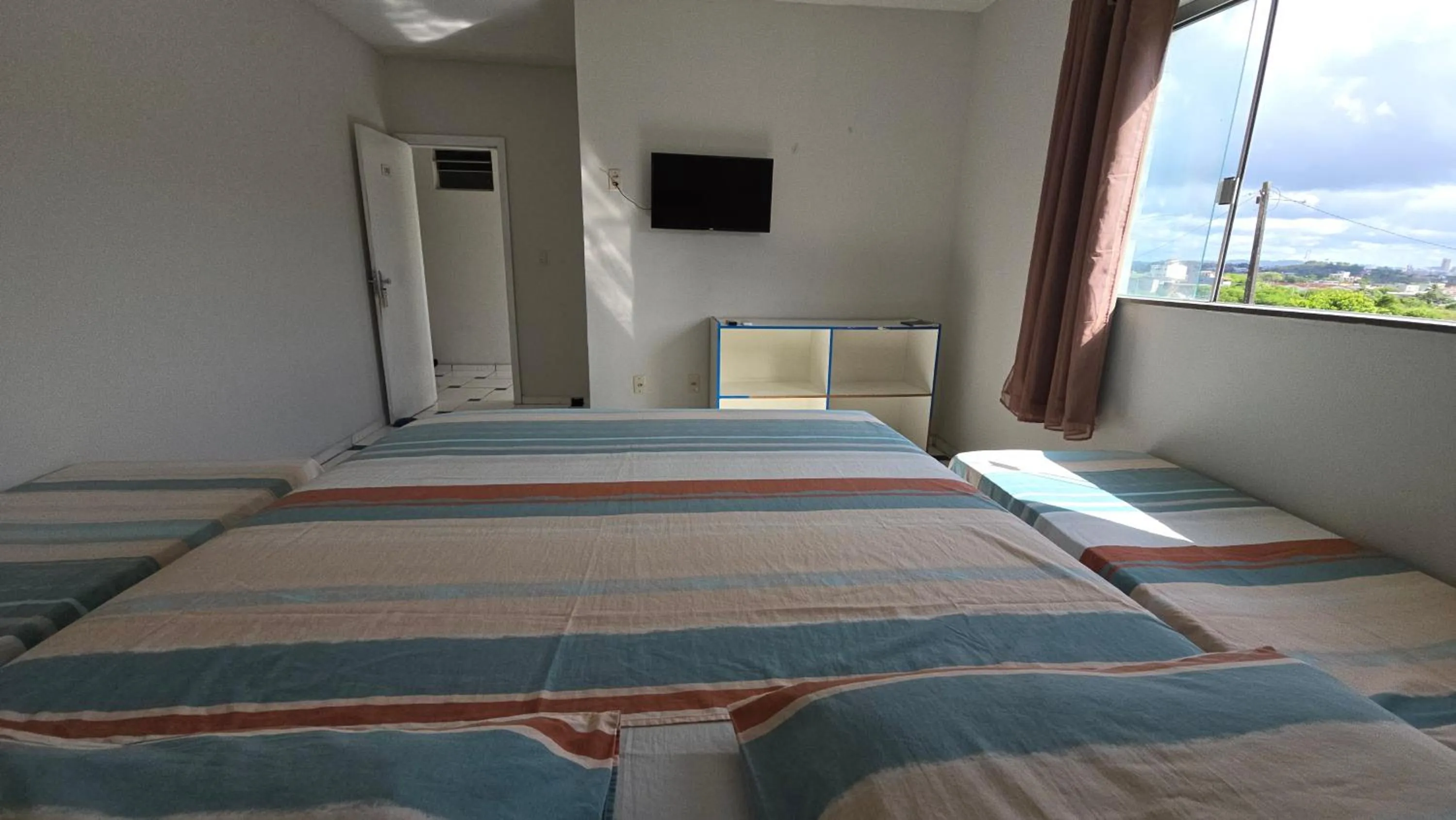 Bed in Hotel Pousada Positiva