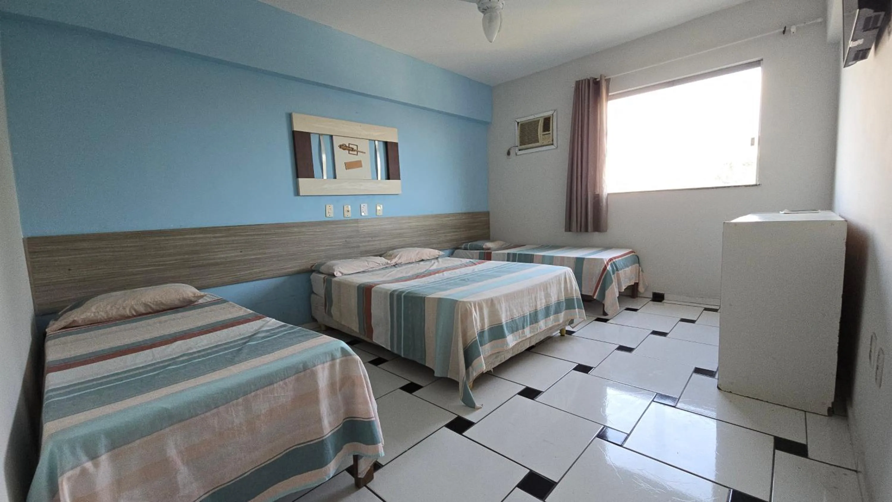 Bed in Hotel Pousada Positiva