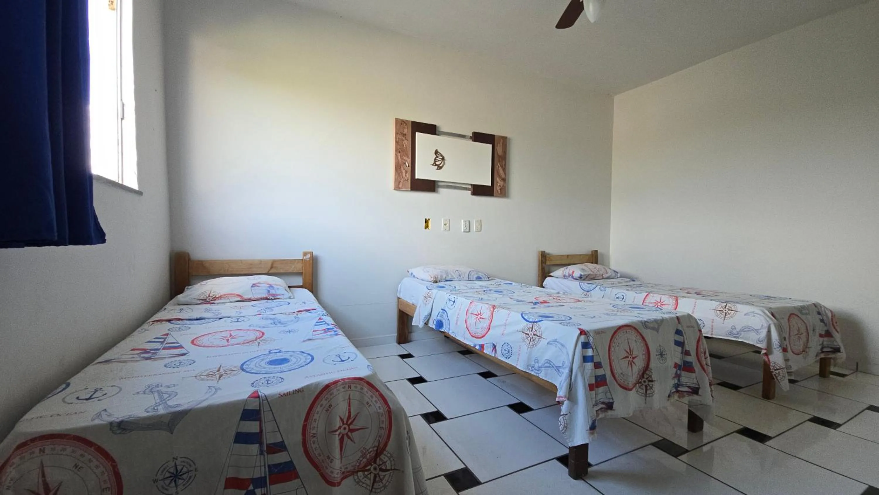 Bed in Hotel Pousada Positiva