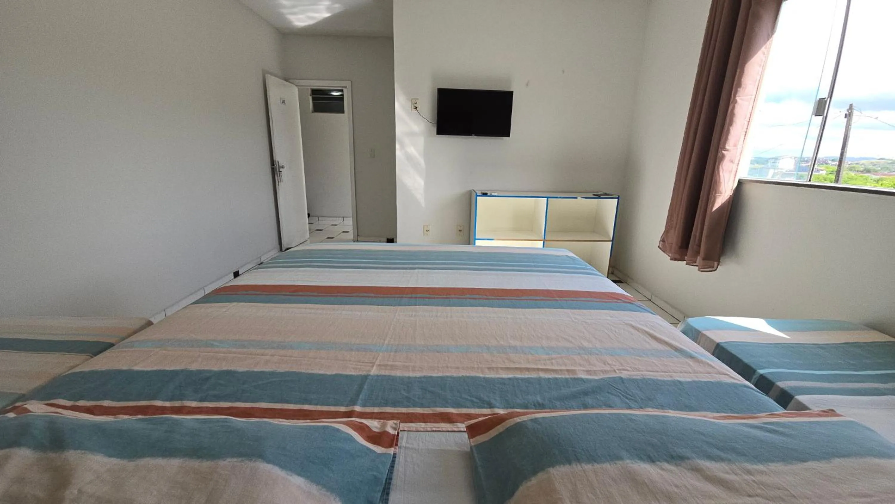 Bed in Hotel Pousada Positiva