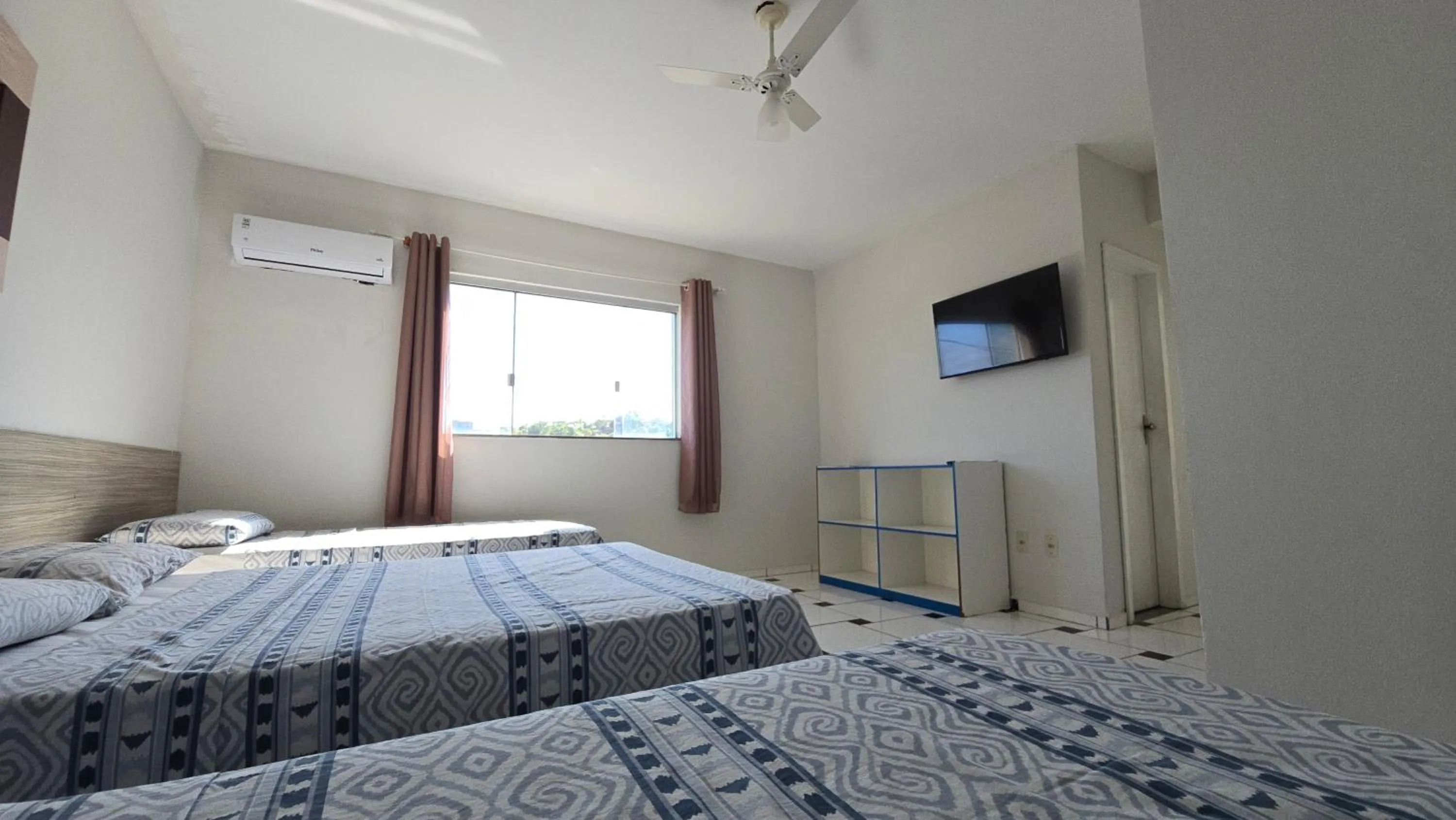 Bed in Hotel Pousada Positiva