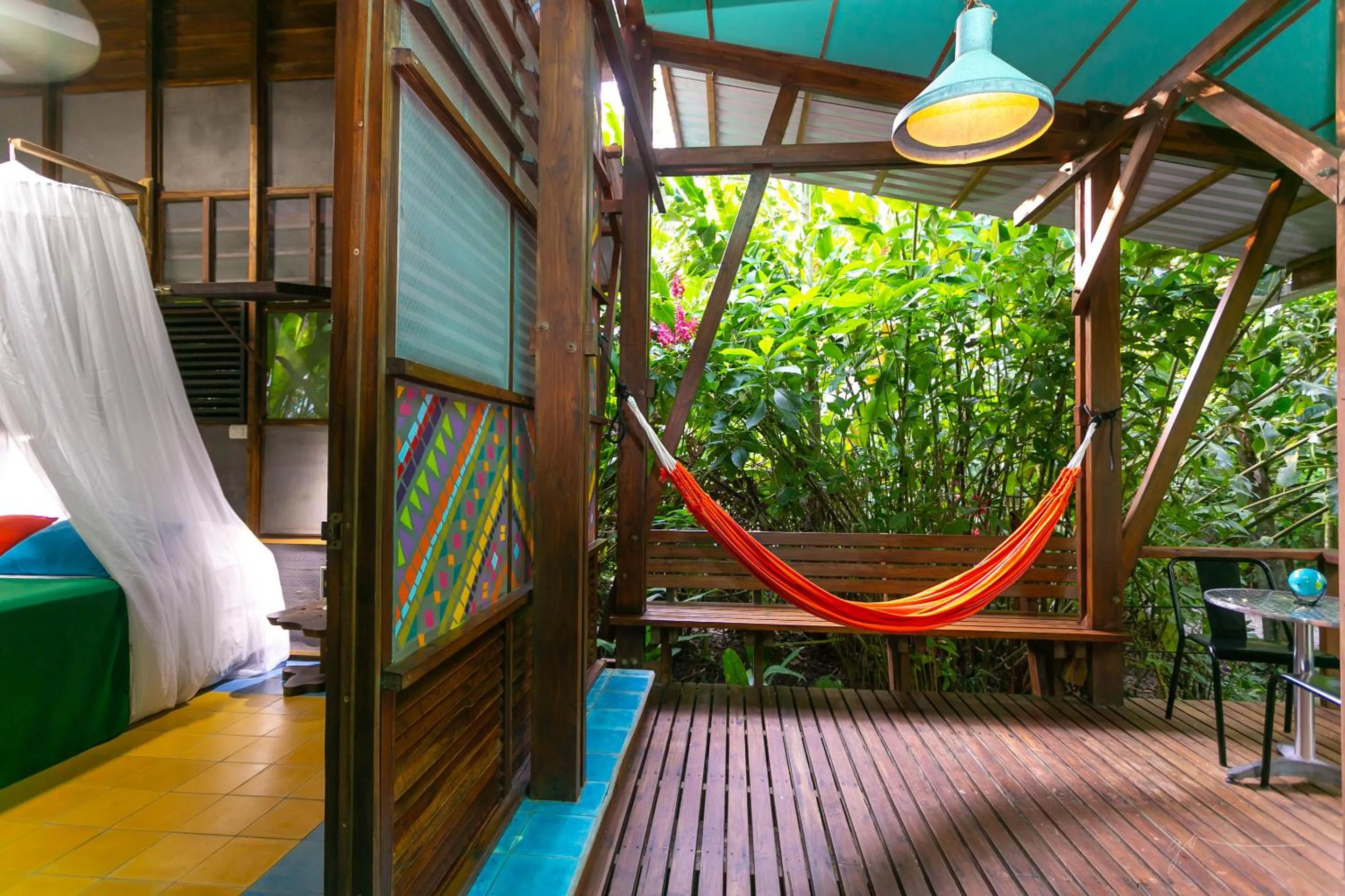 Garden in La Kukula Lodge