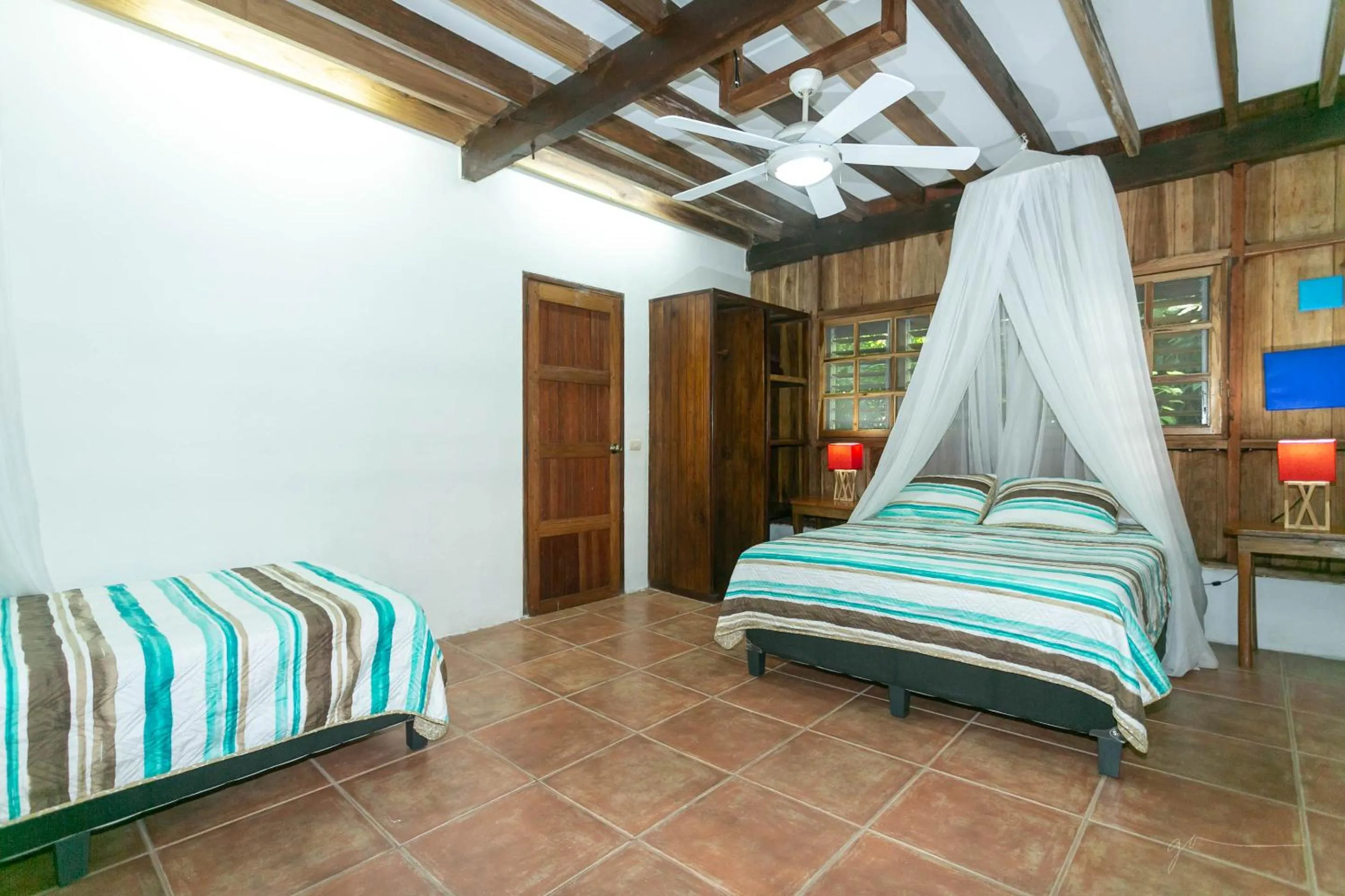 Bed in La Kukula Lodge