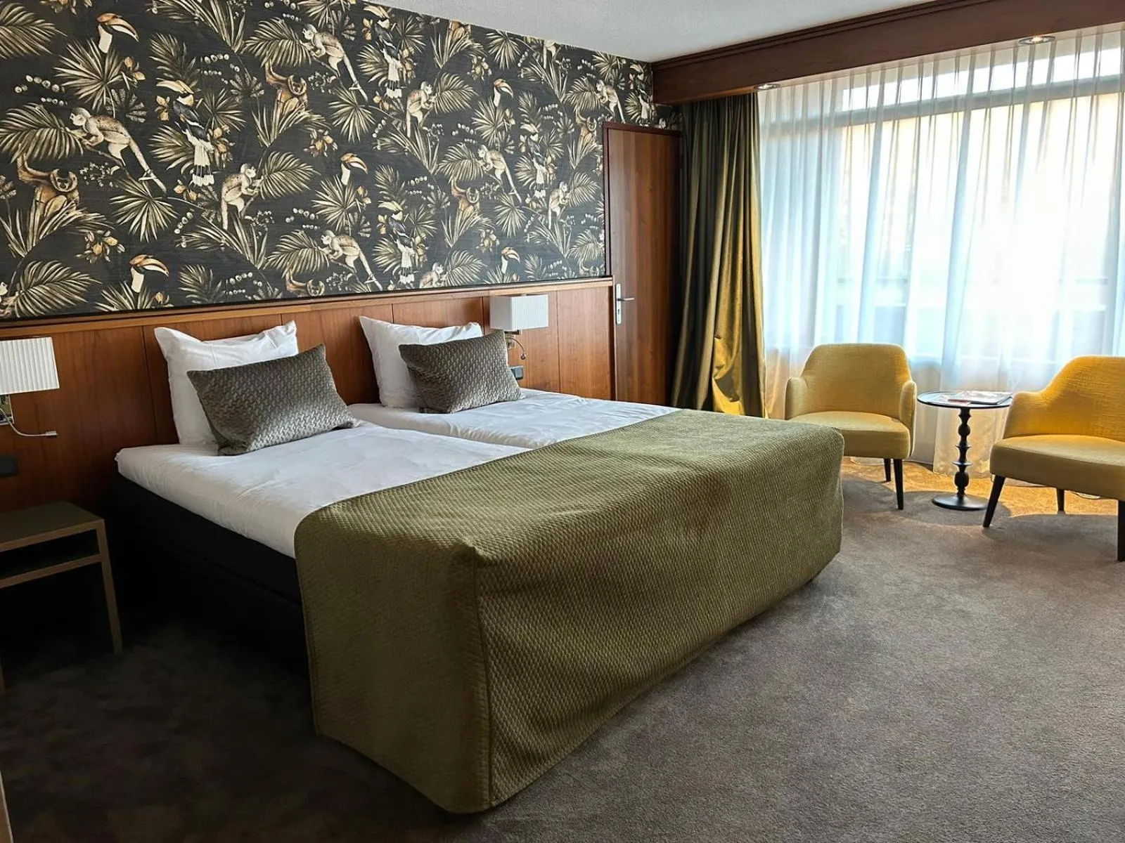 Bedroom, Bed in Hotel van der Valk Wolvega-Heerenveen