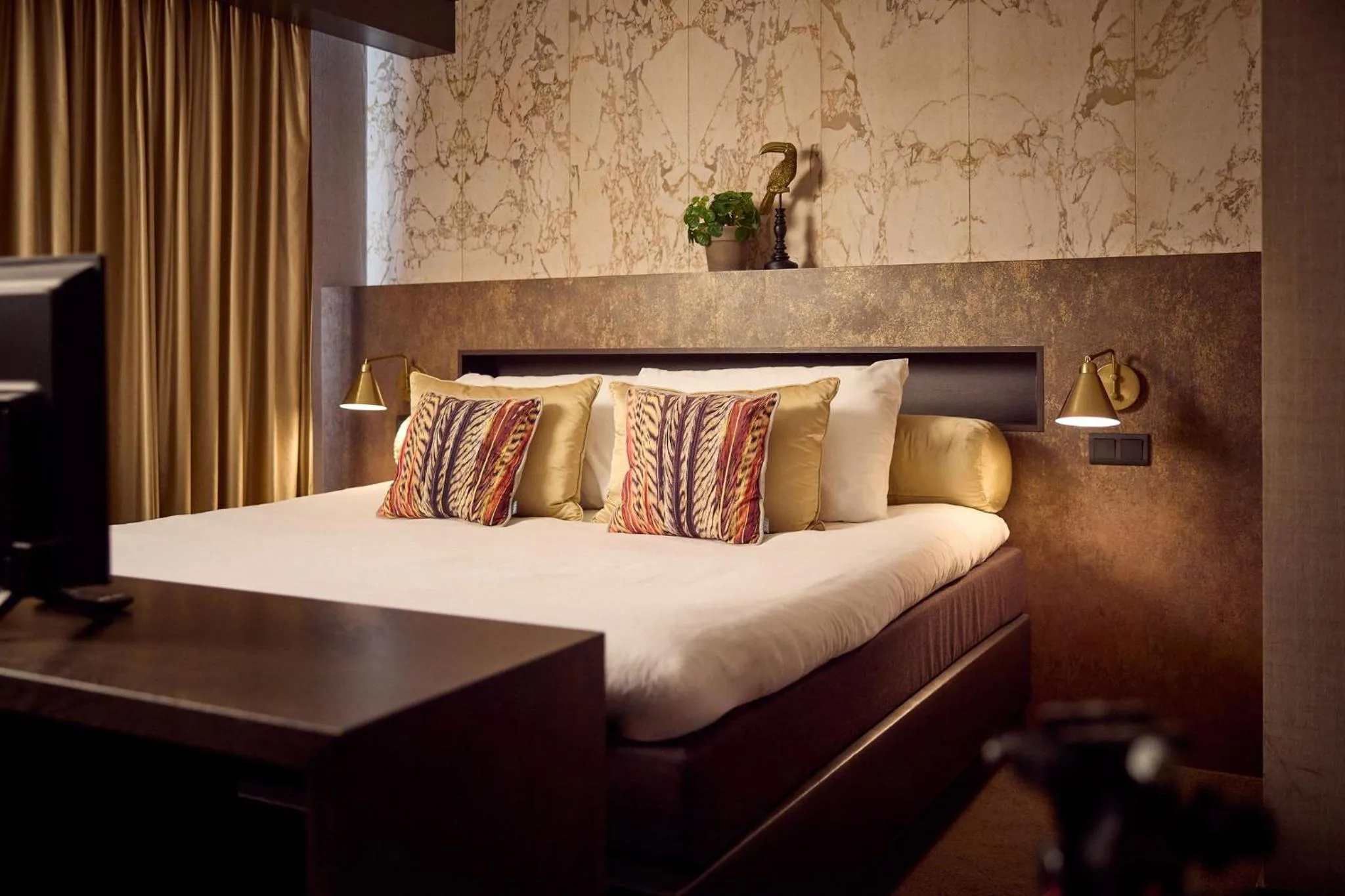 Bed in Hotel van der Valk Wolvega-Heerenveen