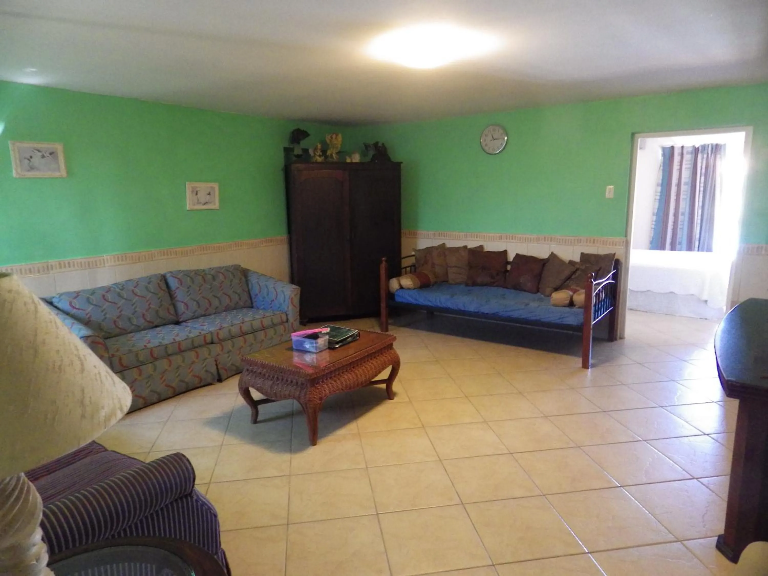 Living room in Aruba Cunucu Residence