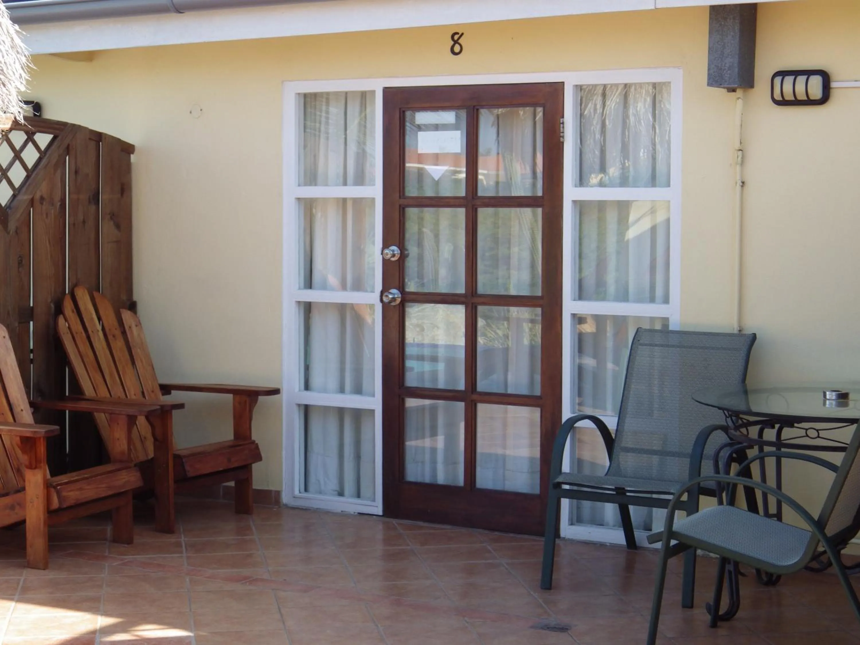 Facade/entrance in Aruba Cunucu Residence