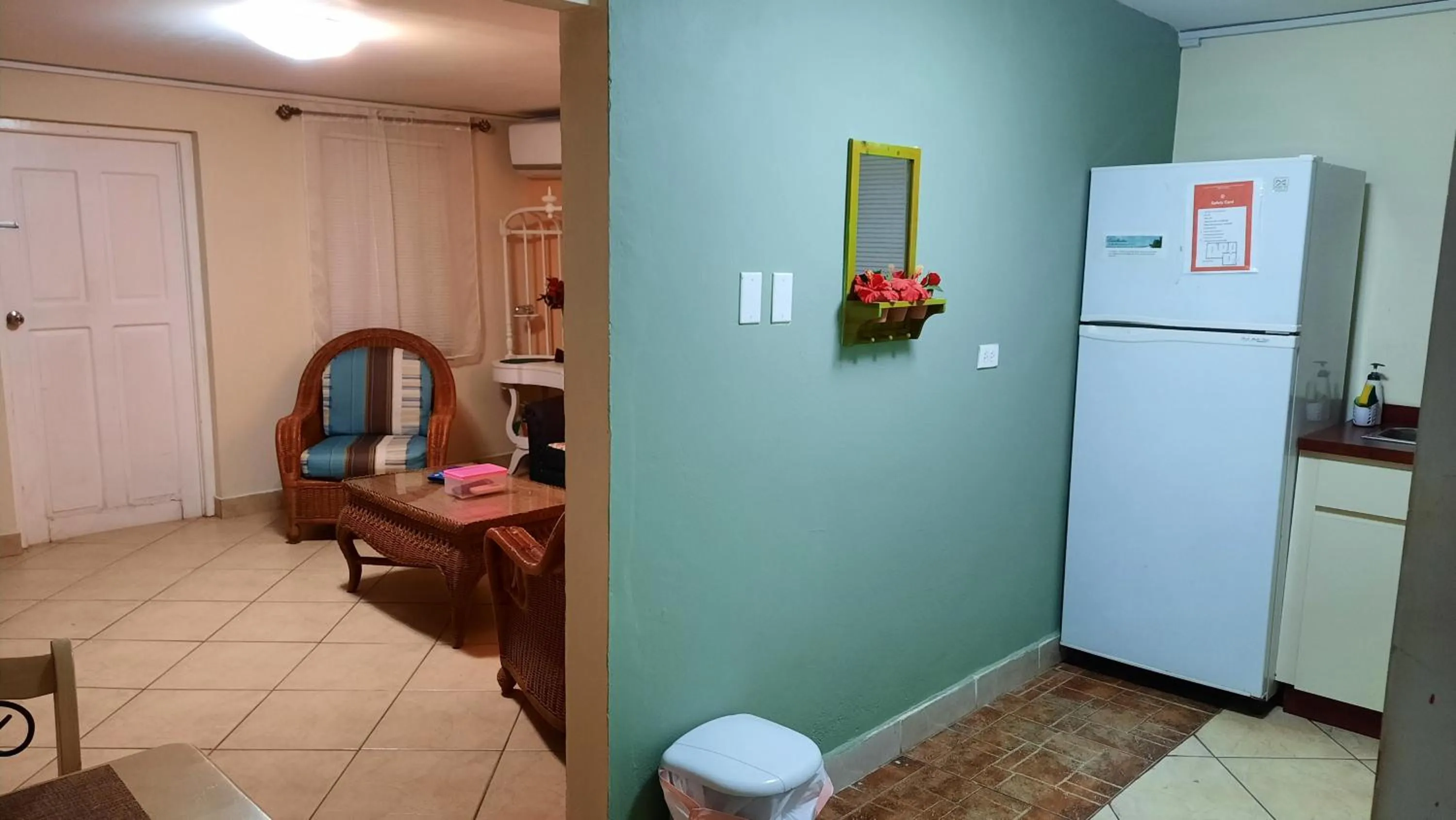 Living room in Aruba Cunucu Residence