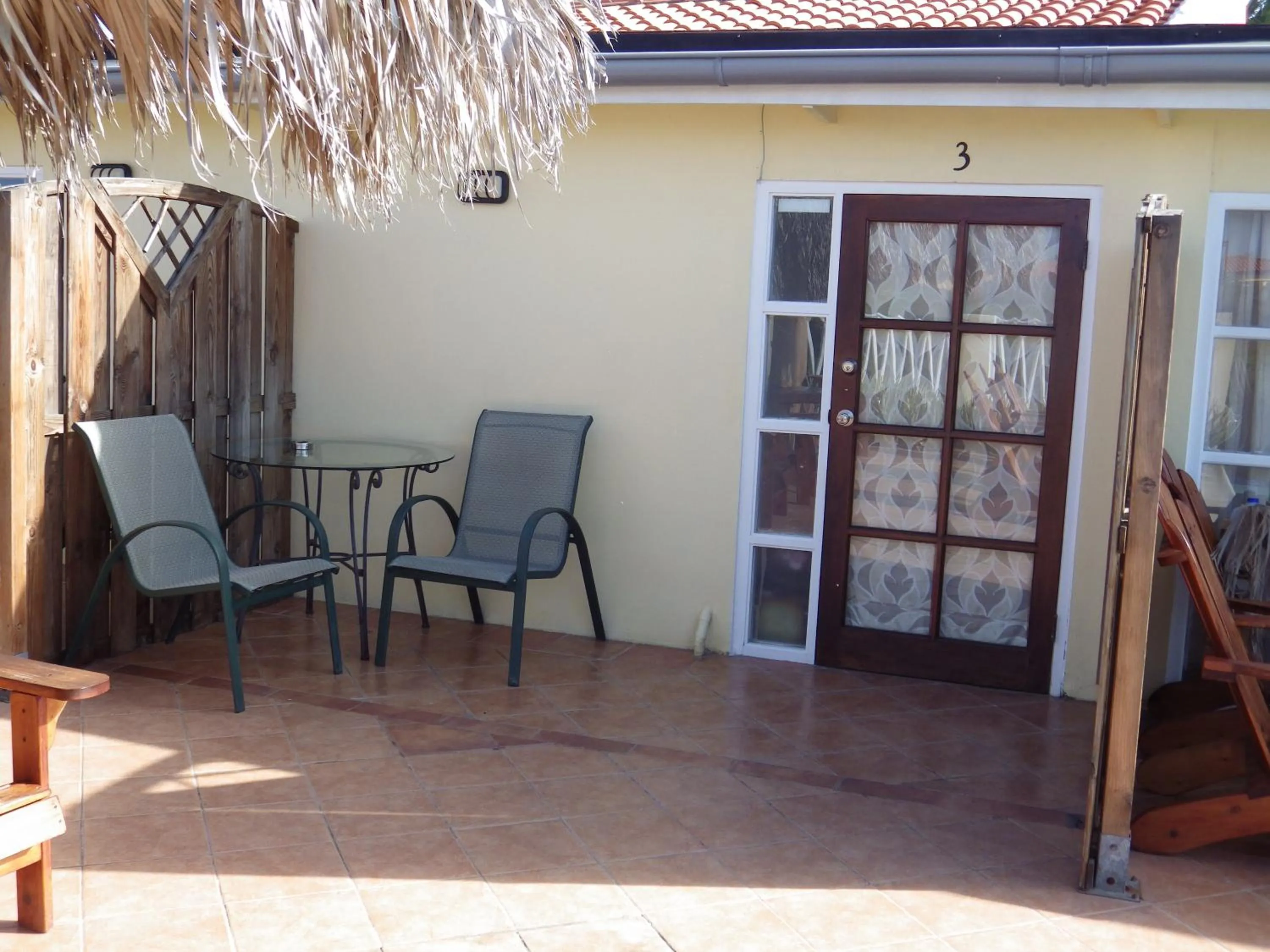 Patio in Aruba Cunucu Residence