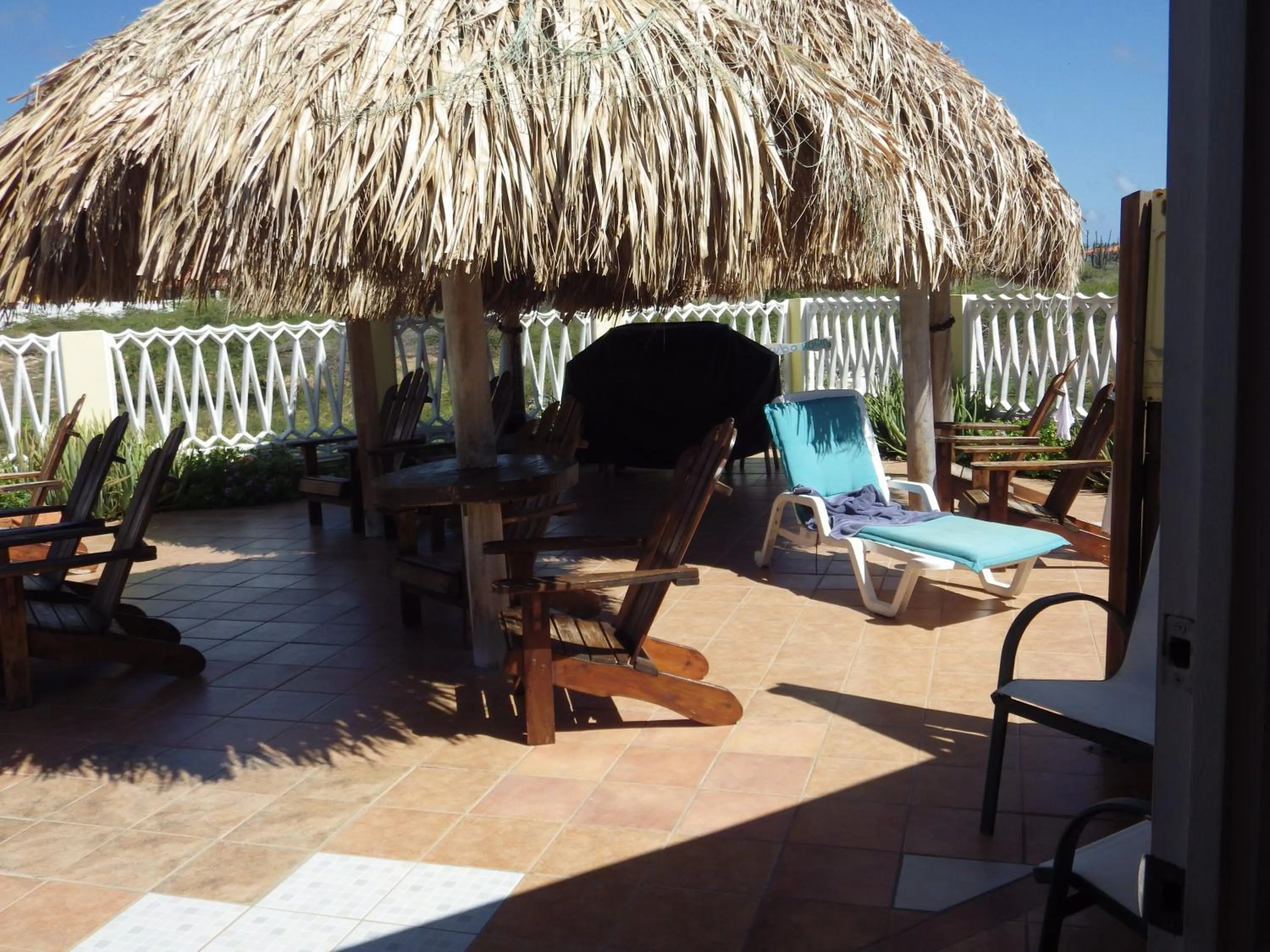 Patio in Aruba Cunucu Residence
