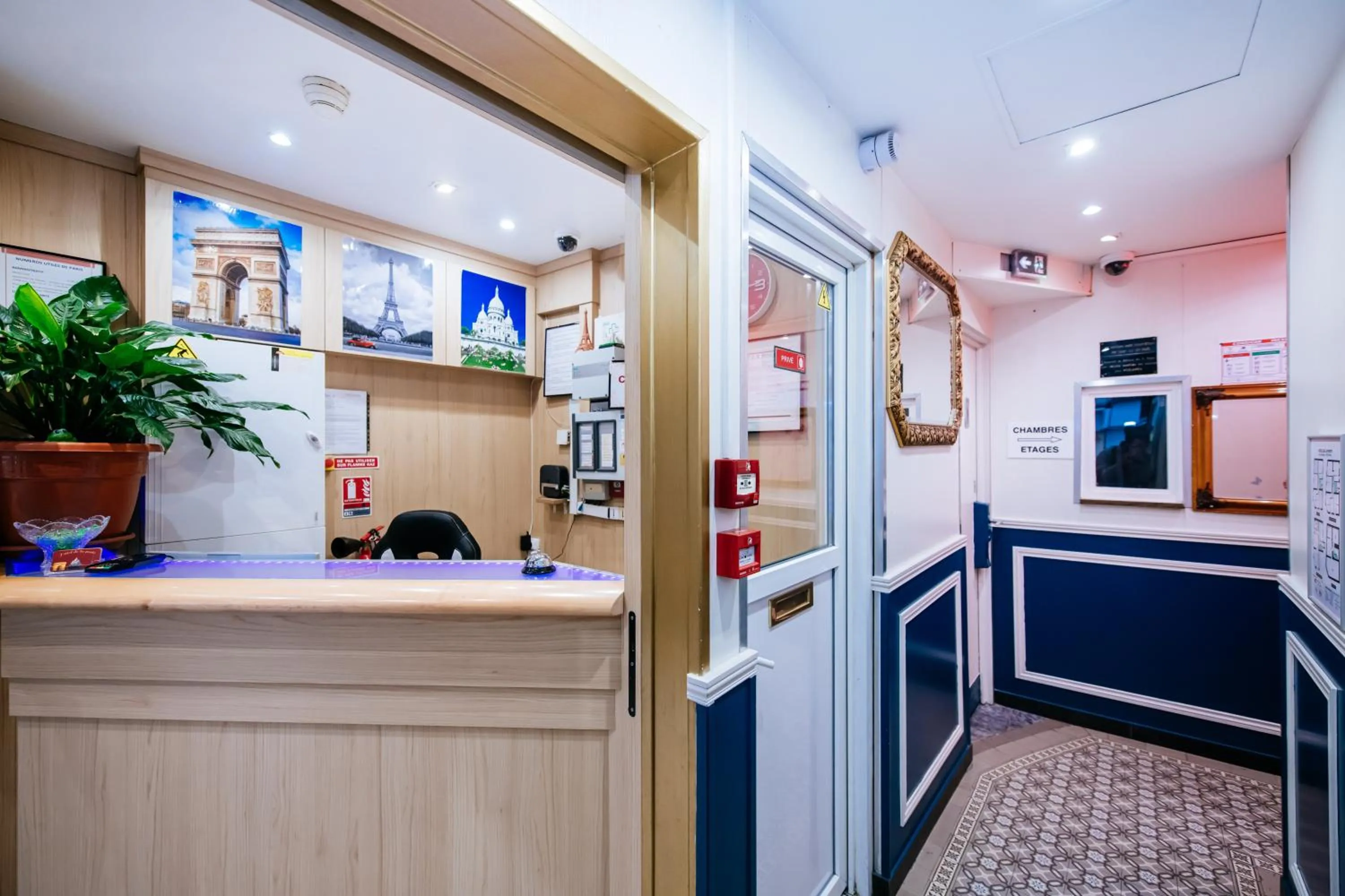 Lobby or reception in Hotel De La Poste