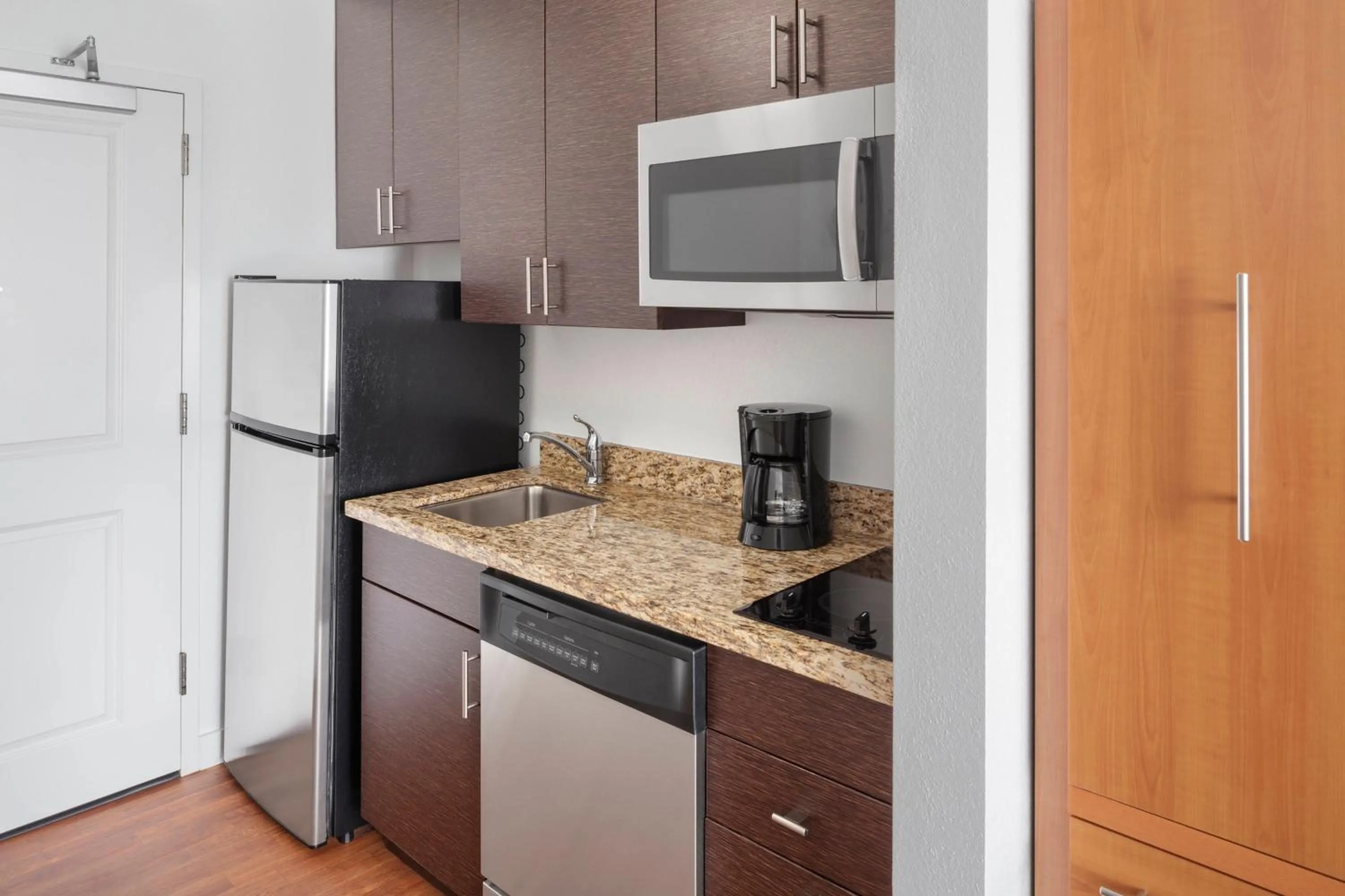 Kitchen or kitchenette in TownePlace Suites Bangor