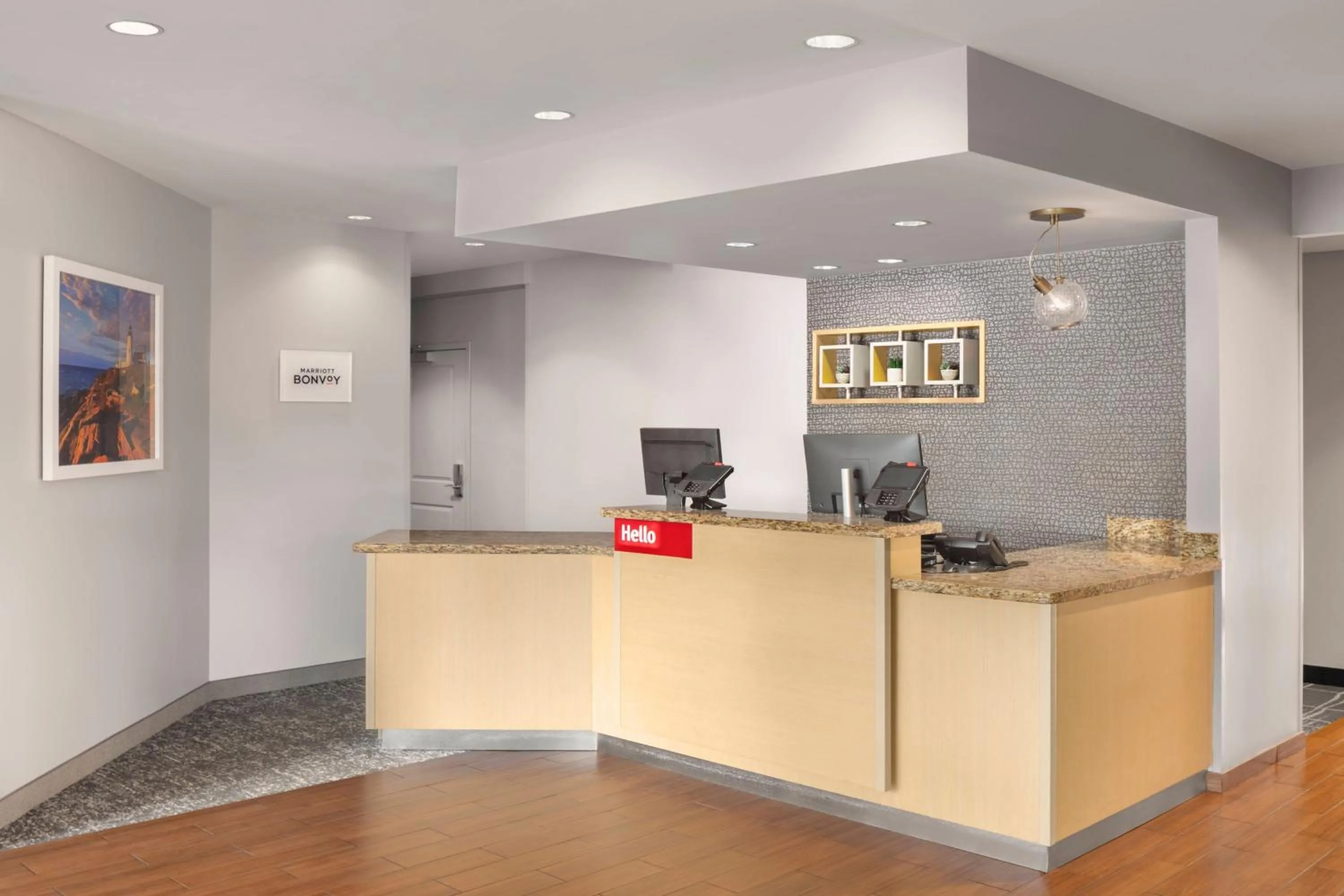 Lobby or reception in TownePlace Suites Bangor