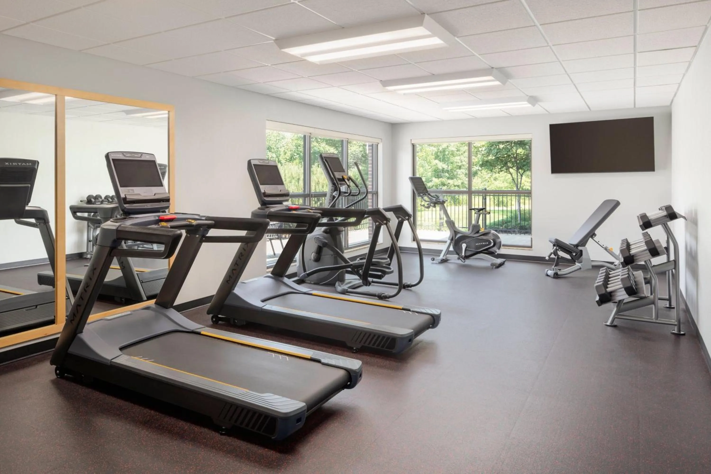 Fitness centre/facilities in TownePlace Suites Bangor