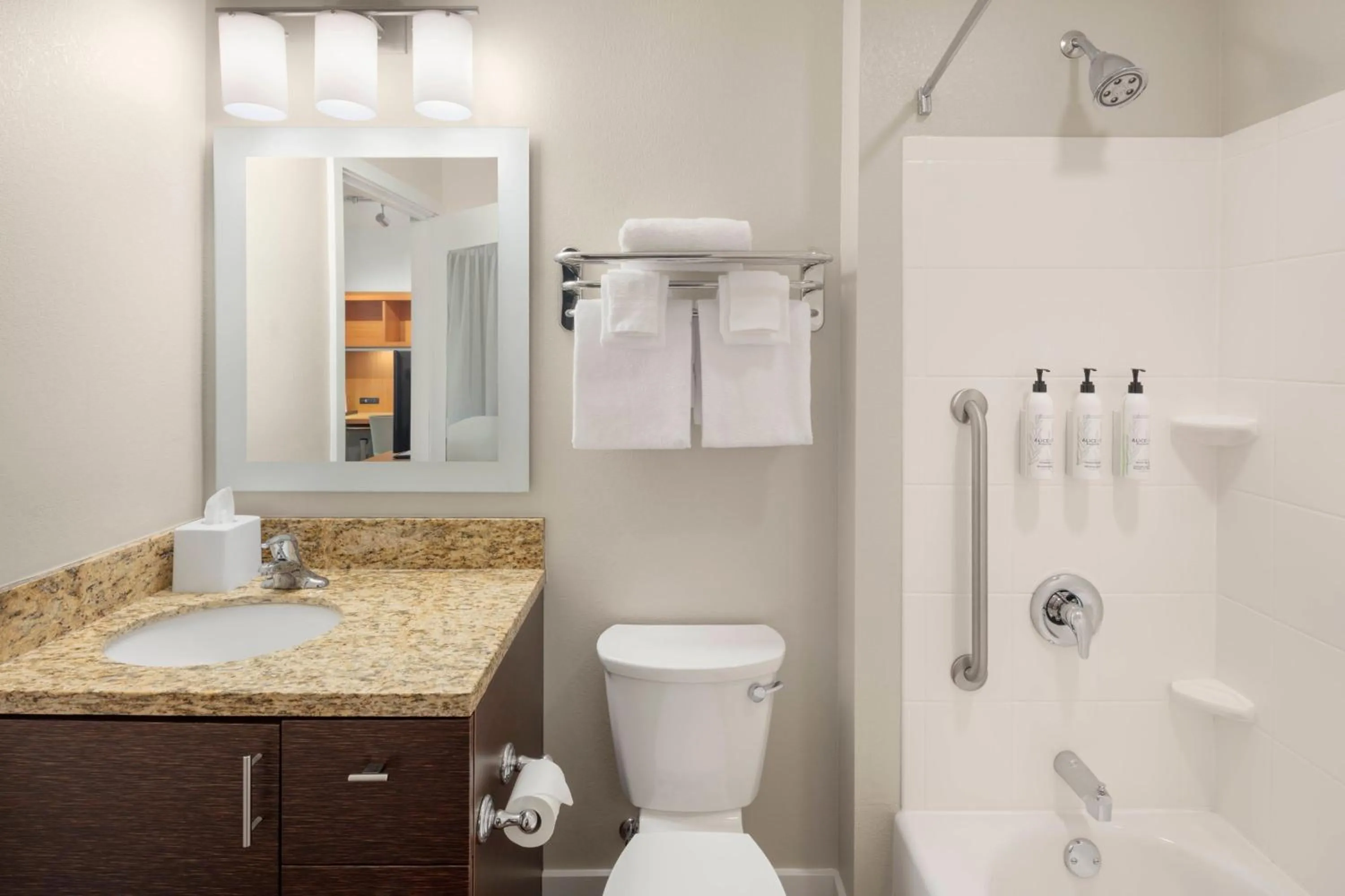 Bathroom in TownePlace Suites Bangor