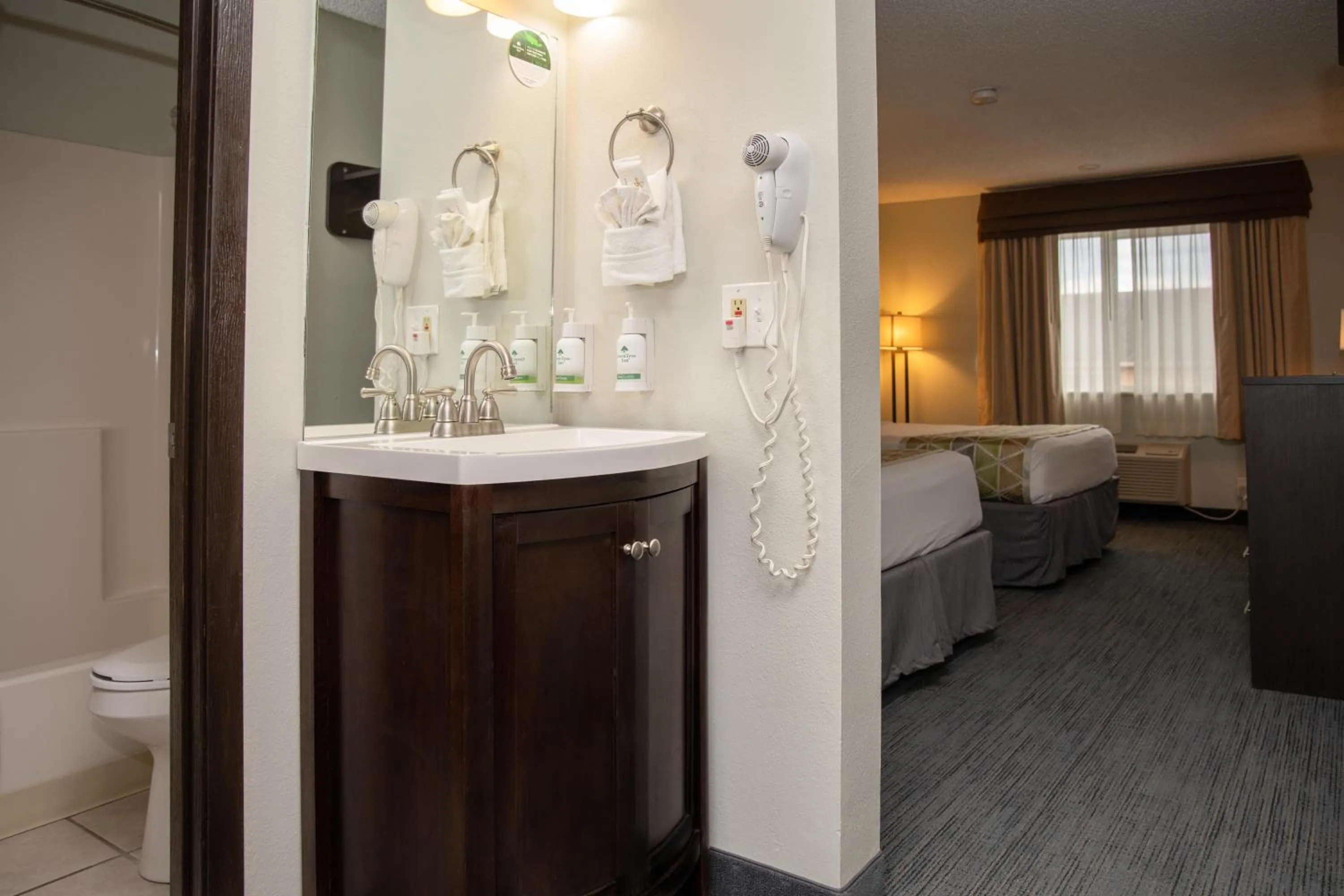 Bathroom in SureStay Plus by Best Western Montrose