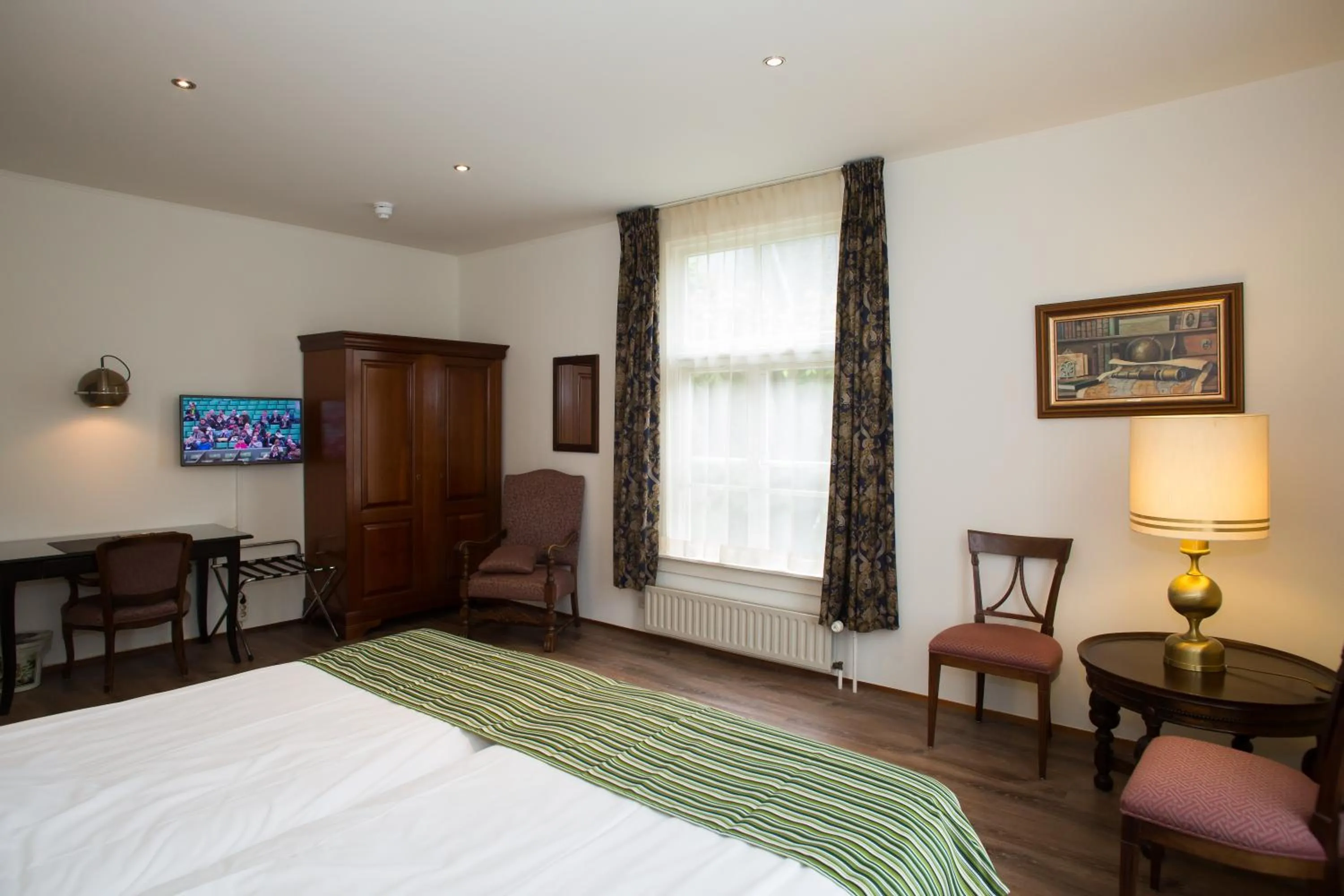 Decorative detail, Bed in Landhotel De Hoofdige Boer
