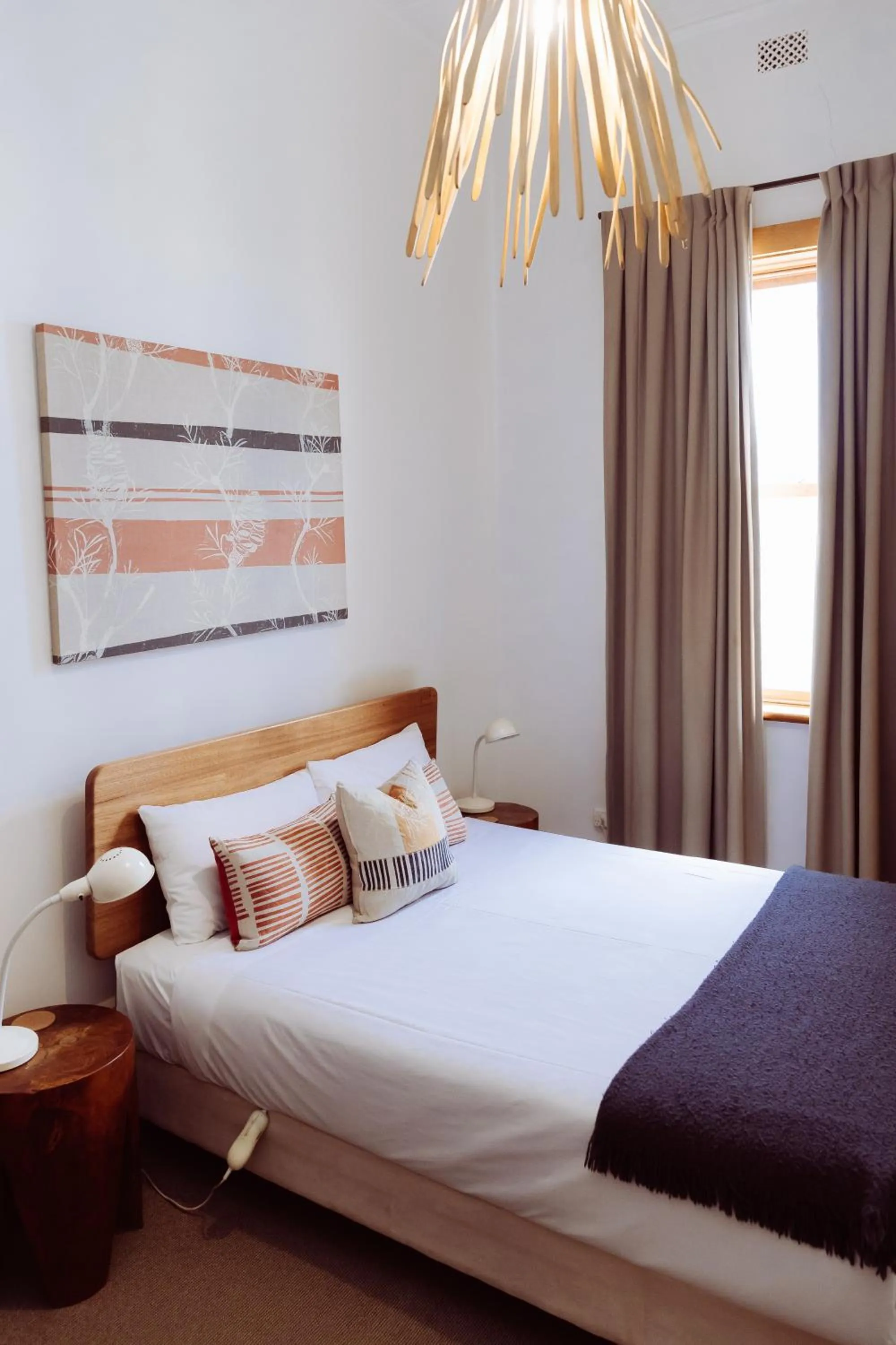 Bed in Prairie Hotel