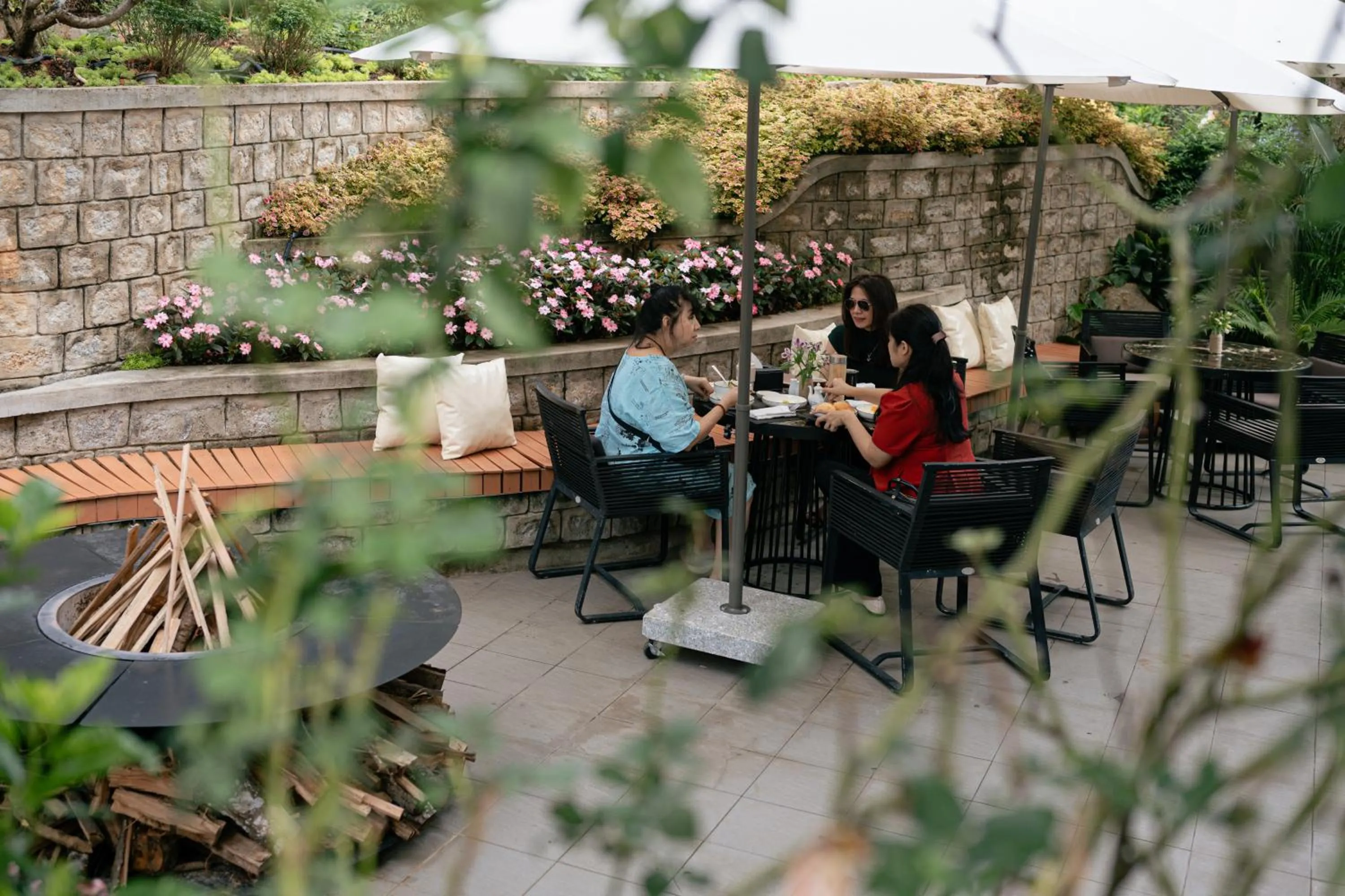 Garden in Bach Place Dalat