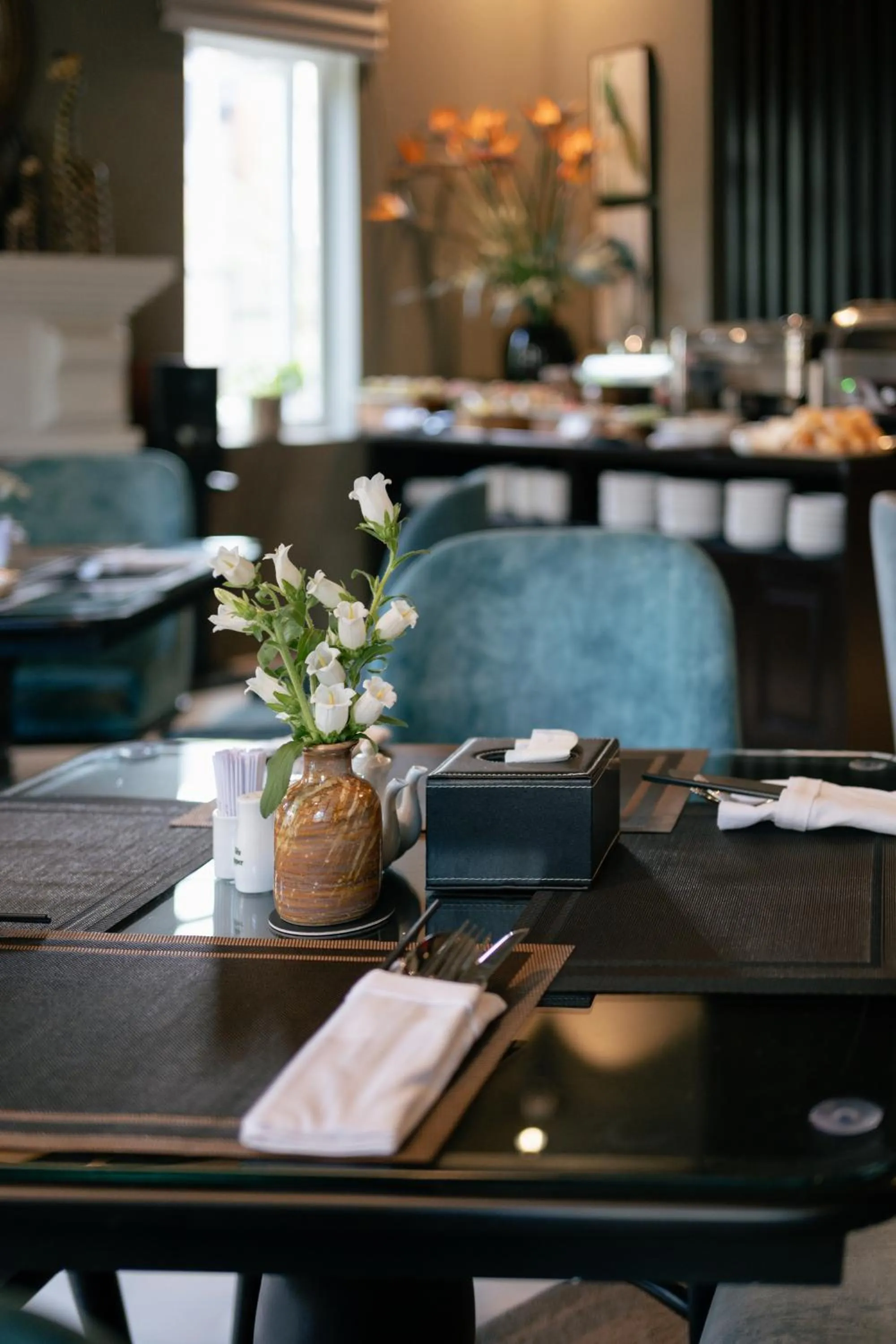 Decorative detail in Bach Place Dalat