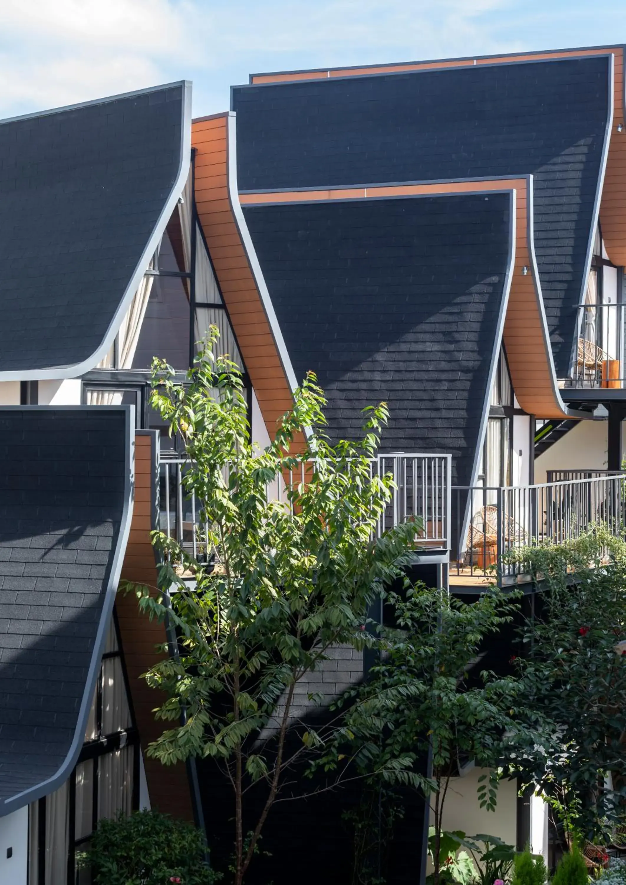 Bird's eye view in Bach Place Dalat Bird's eye view in Bach Place Dalat